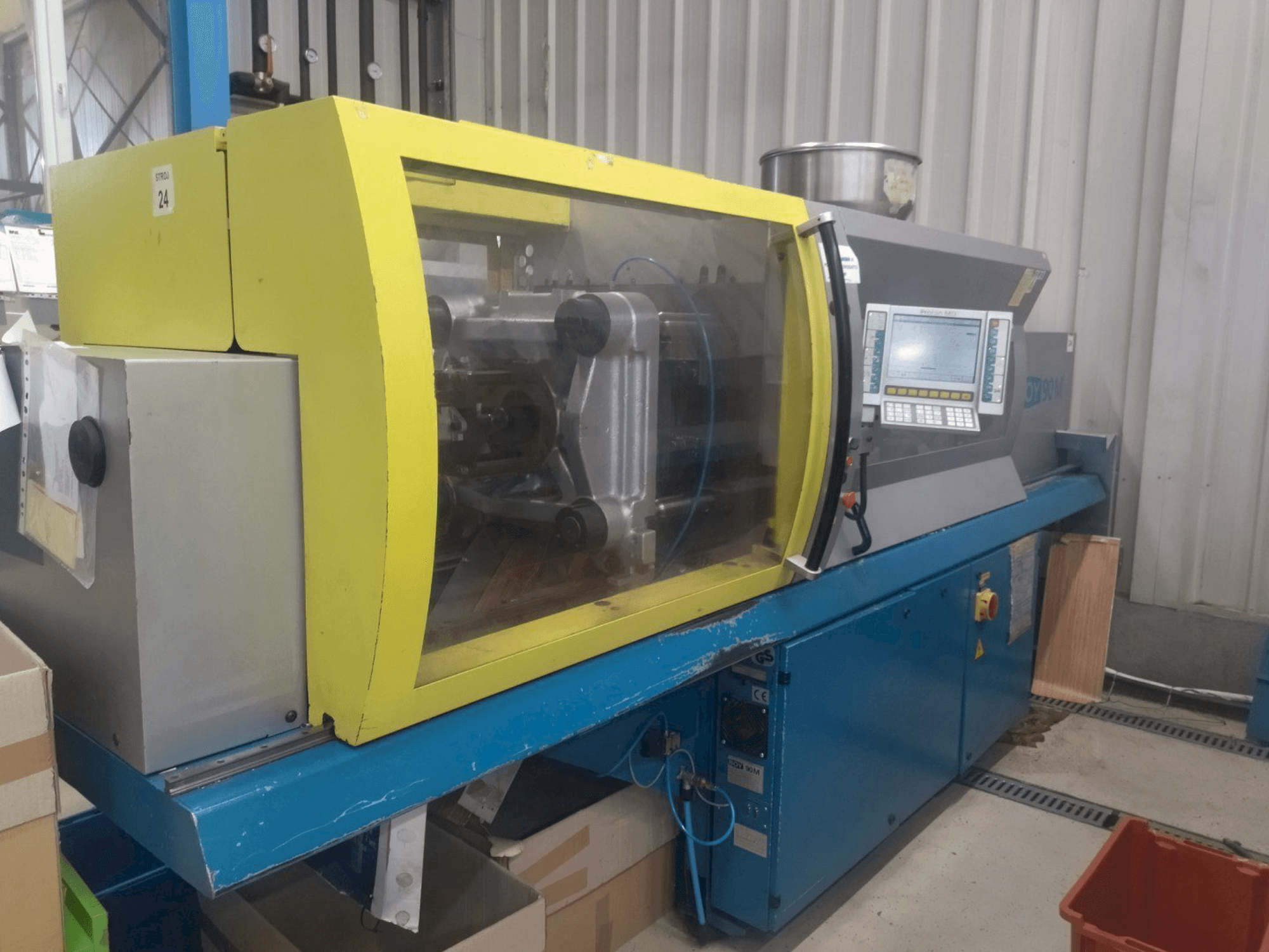 Makine BOY 90M - Önden görünüm