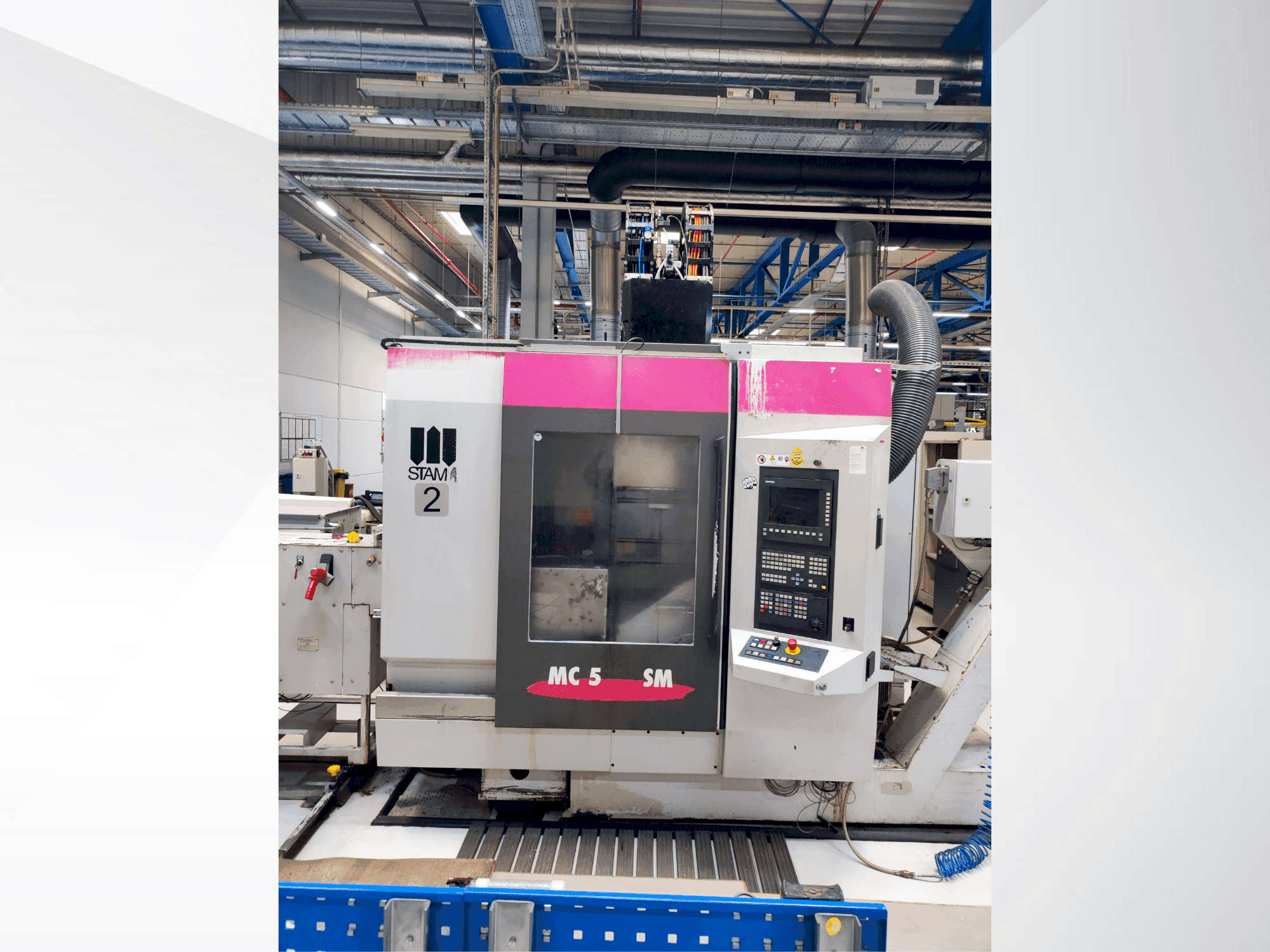 Makine STAMA MC 531/SINGLE - Önden görünüm