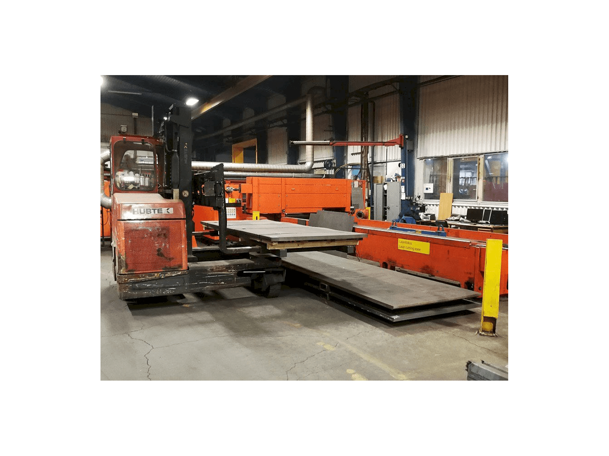 Makine Bystronic ByStar 3015 - Önden görünüm