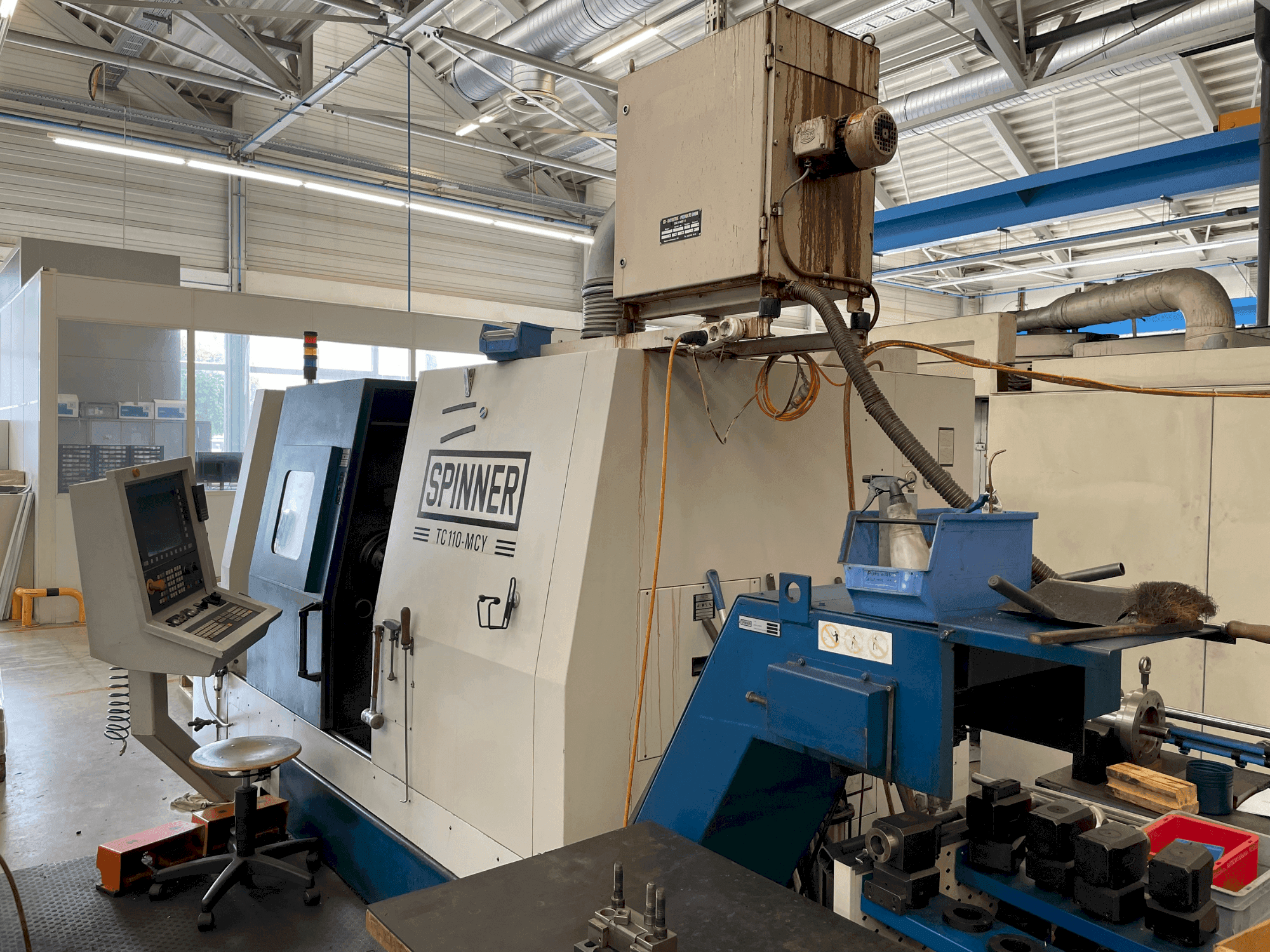 Makine SPINNER TC 110 - Önden görünüm