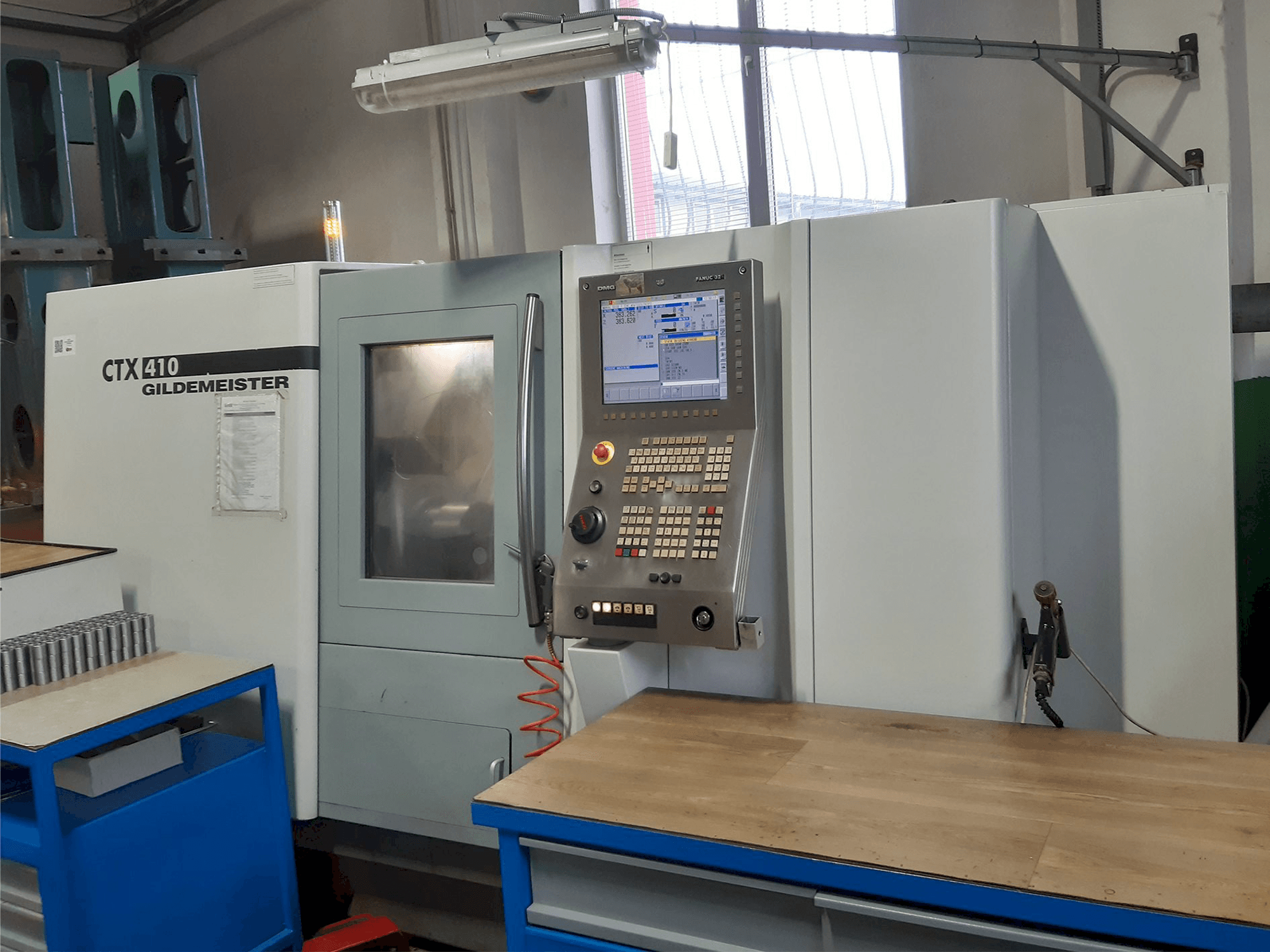 Makine Gildemeister CTX 410 - Önden görünüm