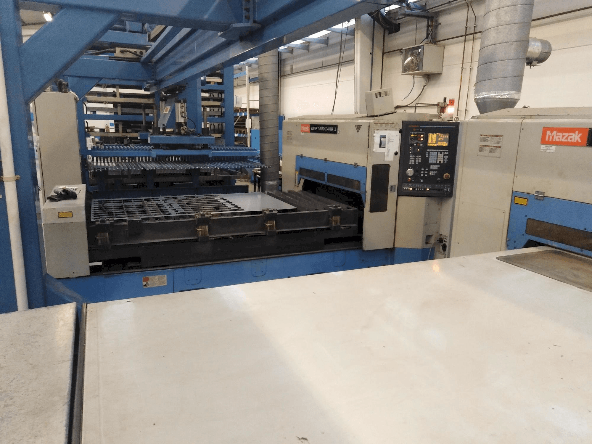 Makine Mazak stx-48 Mark II - Önden görünüm