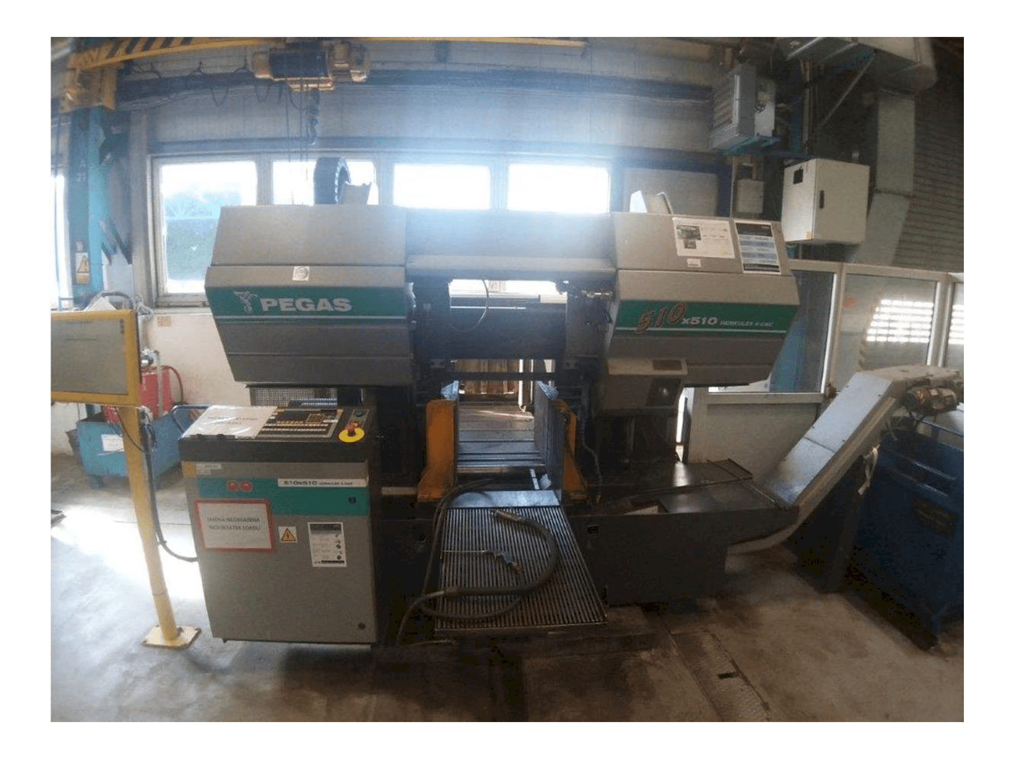 Makine Pegas 510x510 Herkules X-CNC - Önden görünüm