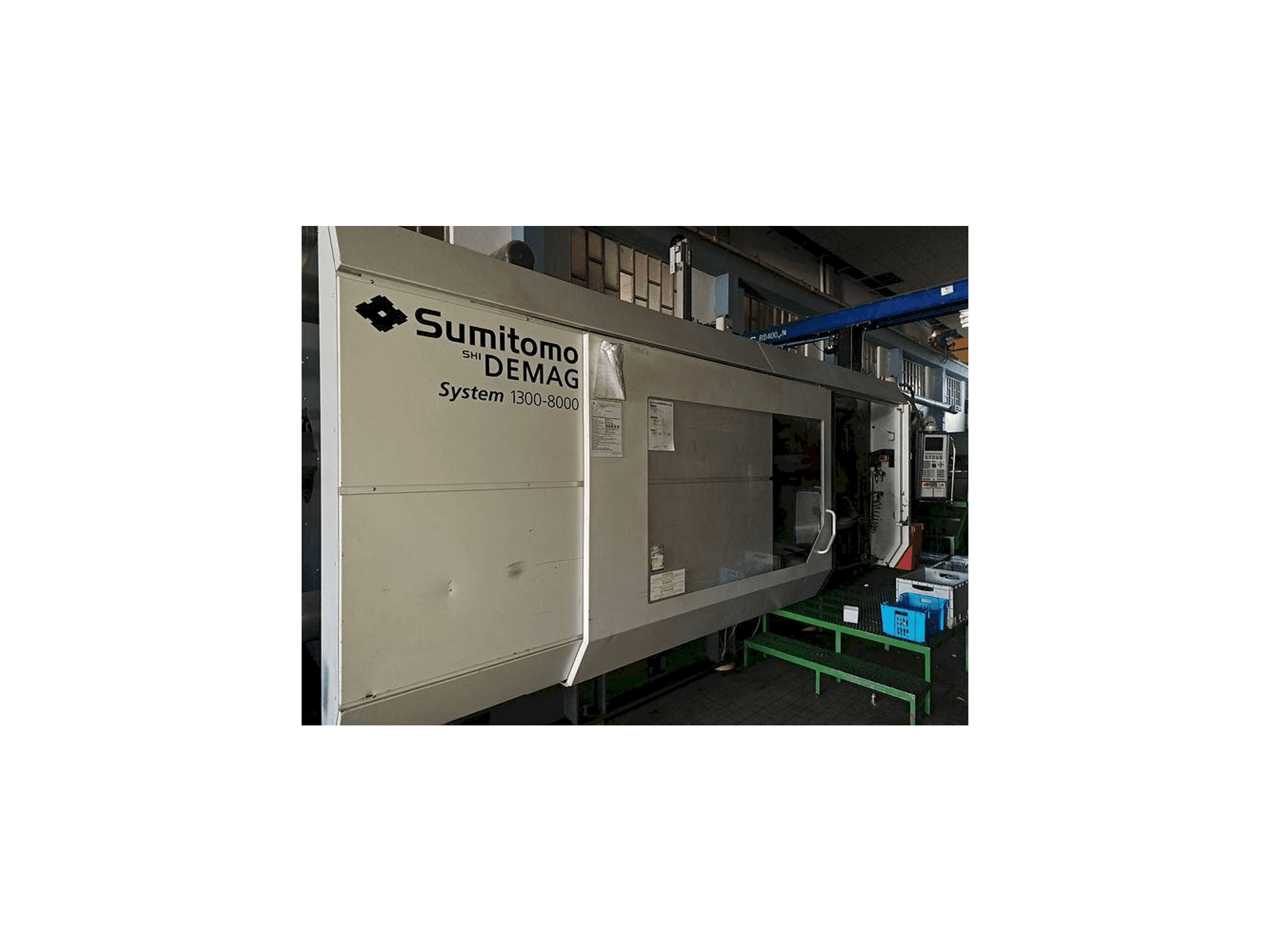Makine Sumitomo Demag 1300-8000 - Önden görünüm