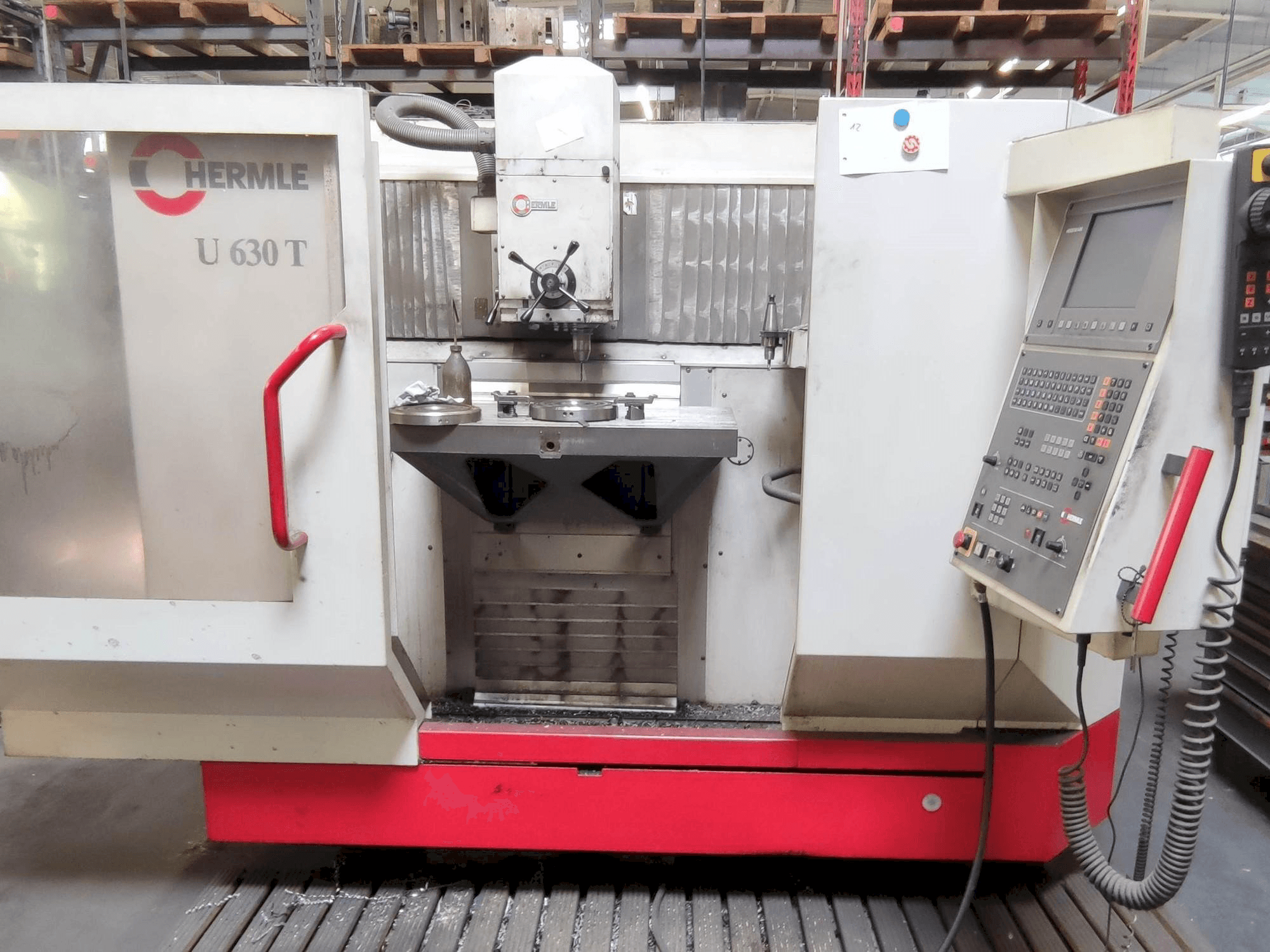 Makine HERMLE U630T - Önden görünüm