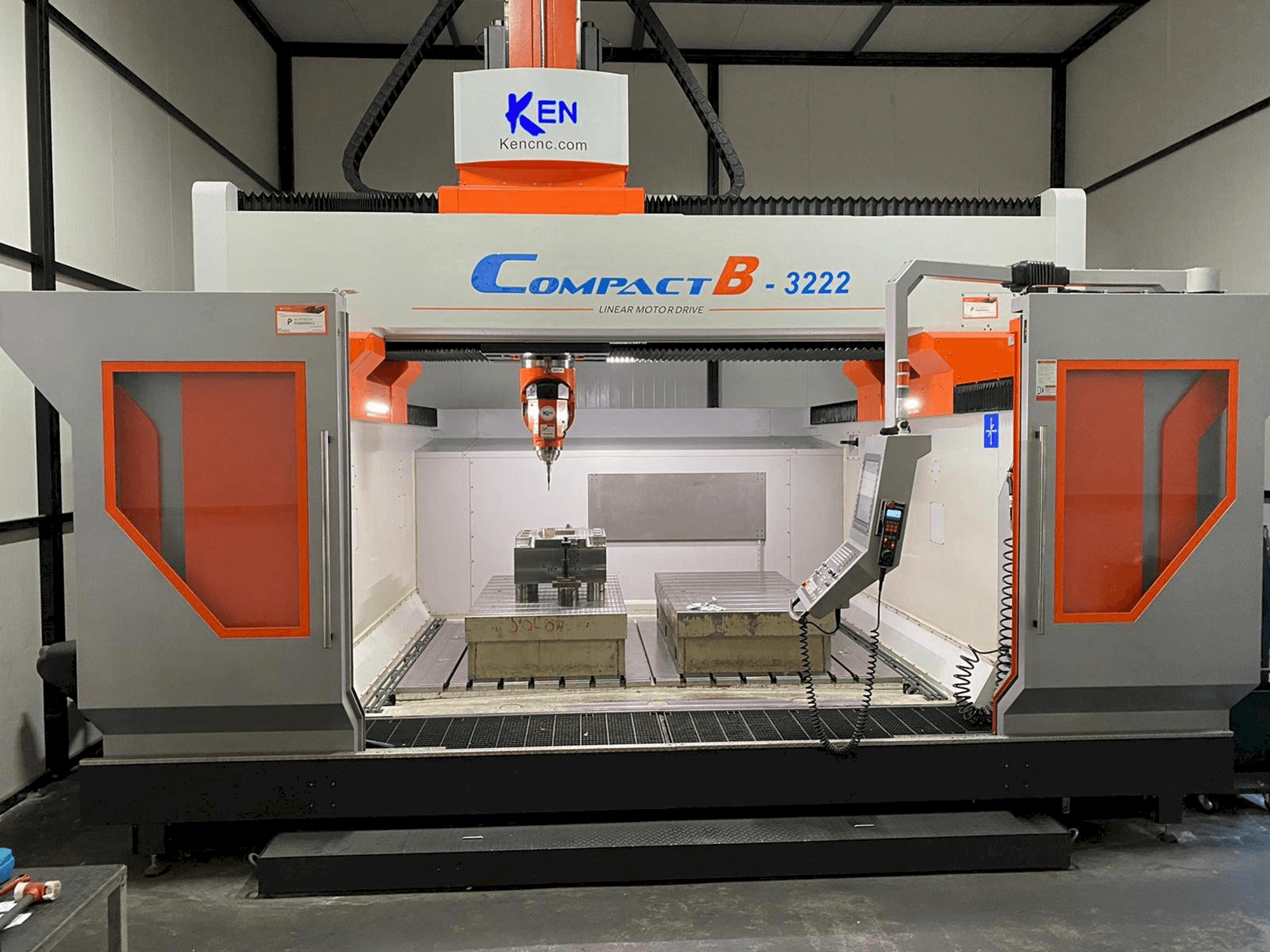 Makine KEN COMPACT B 3222 - Önden görünüm