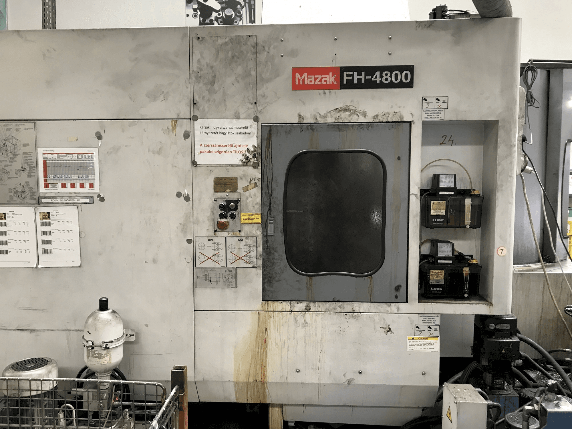 Makine Mazak FH-4800 40T - Sol taraftaki görüntü