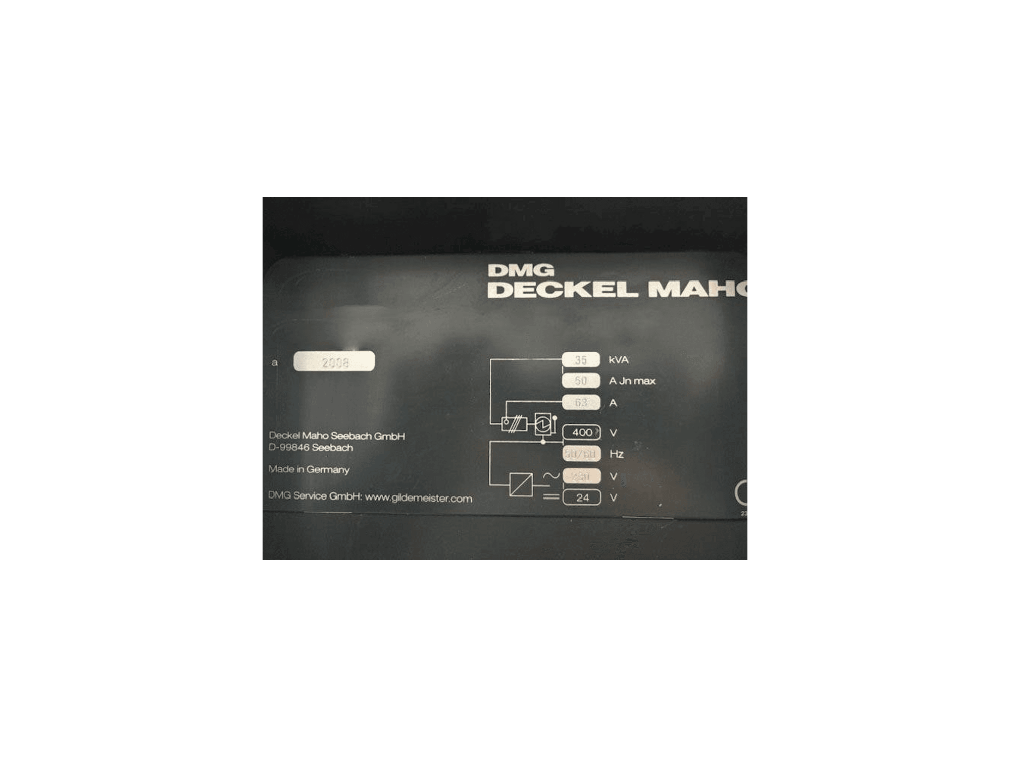 Makine DMG DMC 635V - Ayrıntı