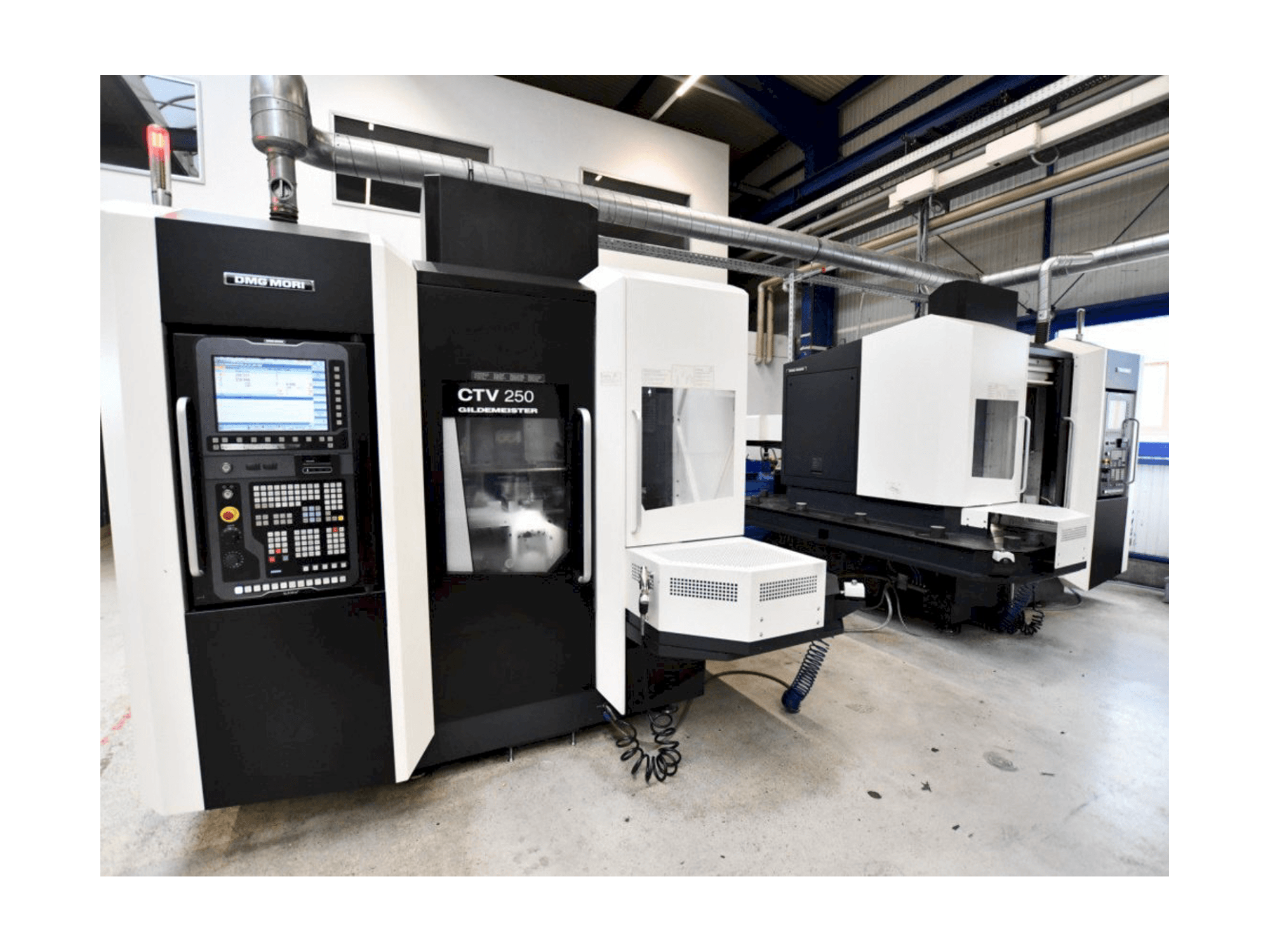 Makine DMG MORI Gildemeister CTV 250 2nd - Önden görünüm