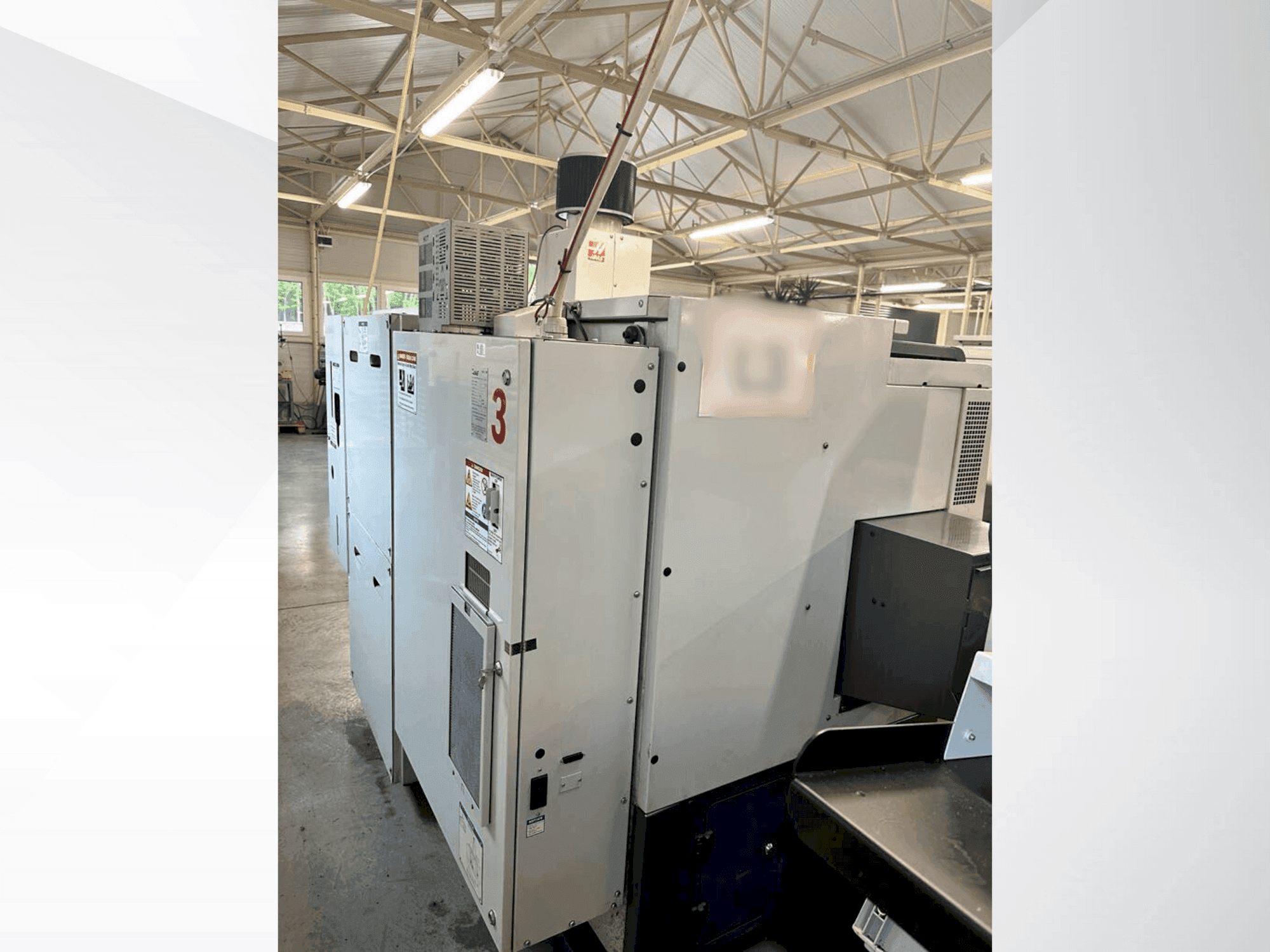 Makine HAAS ST-10 - Önden görünüm