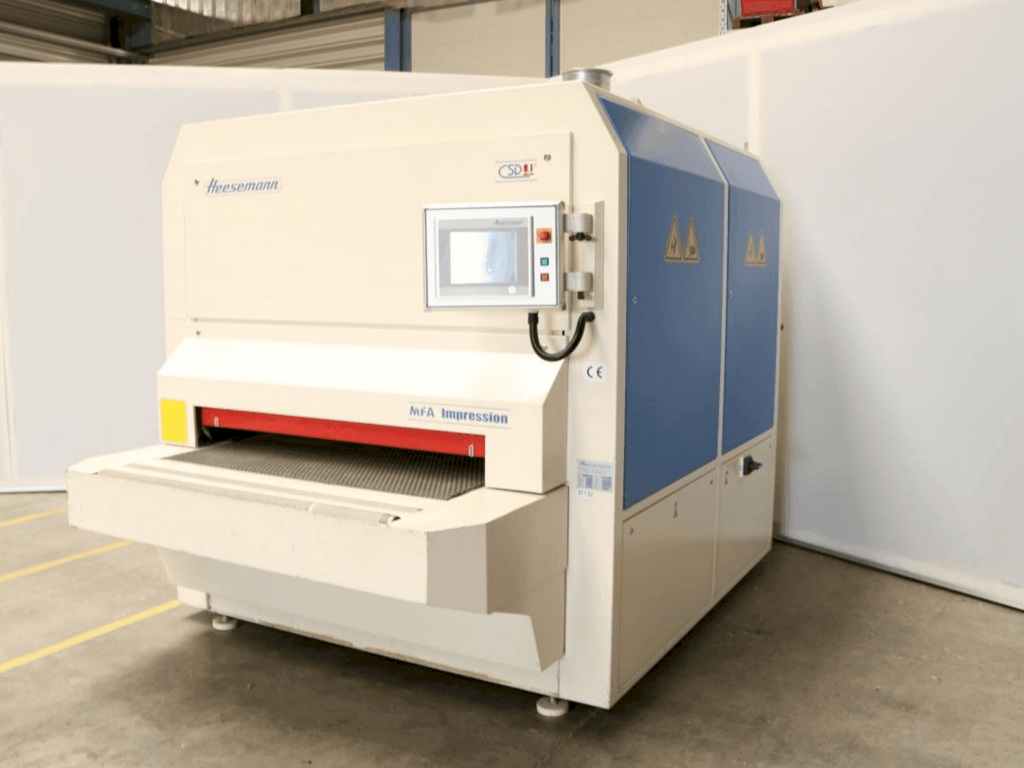 Makine HEESEMANN MFA Impression (2010) - Önden görünüm