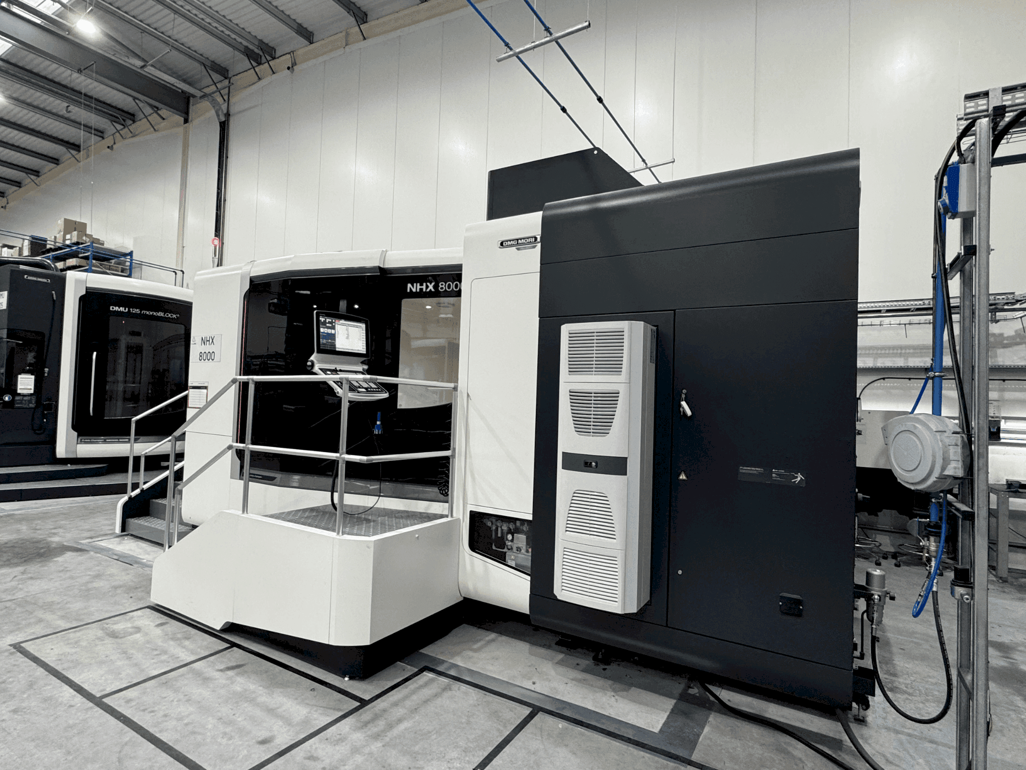 Makine DMG MORI NHX 8000 - Önden görünüm