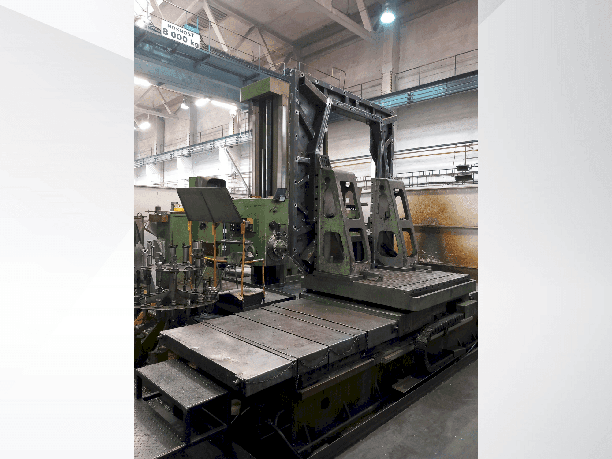 Makine TOS TOS WHN 13.4A - Önden görünüm