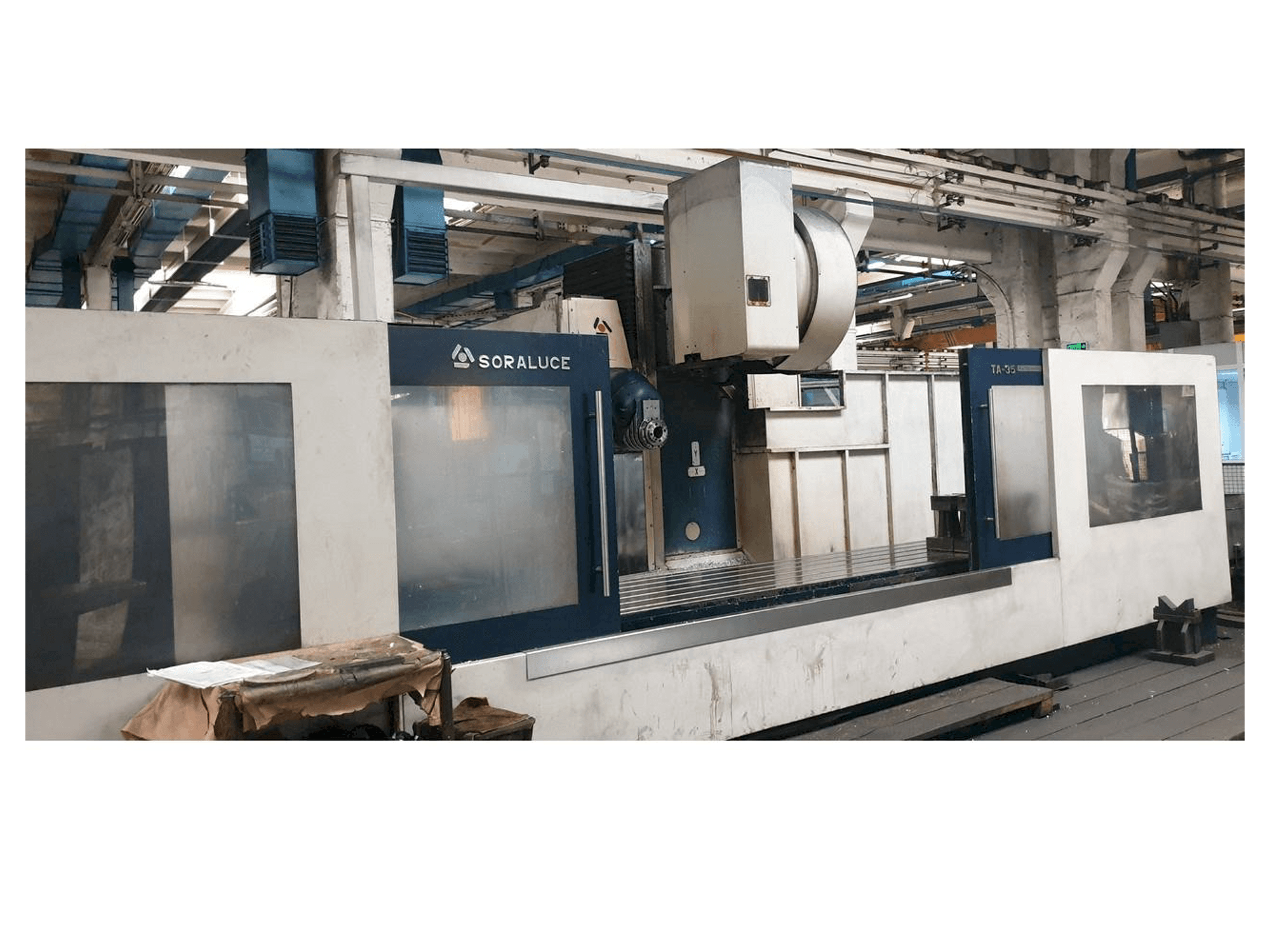 Makine Soraluce TA 35 - Önden görünüm