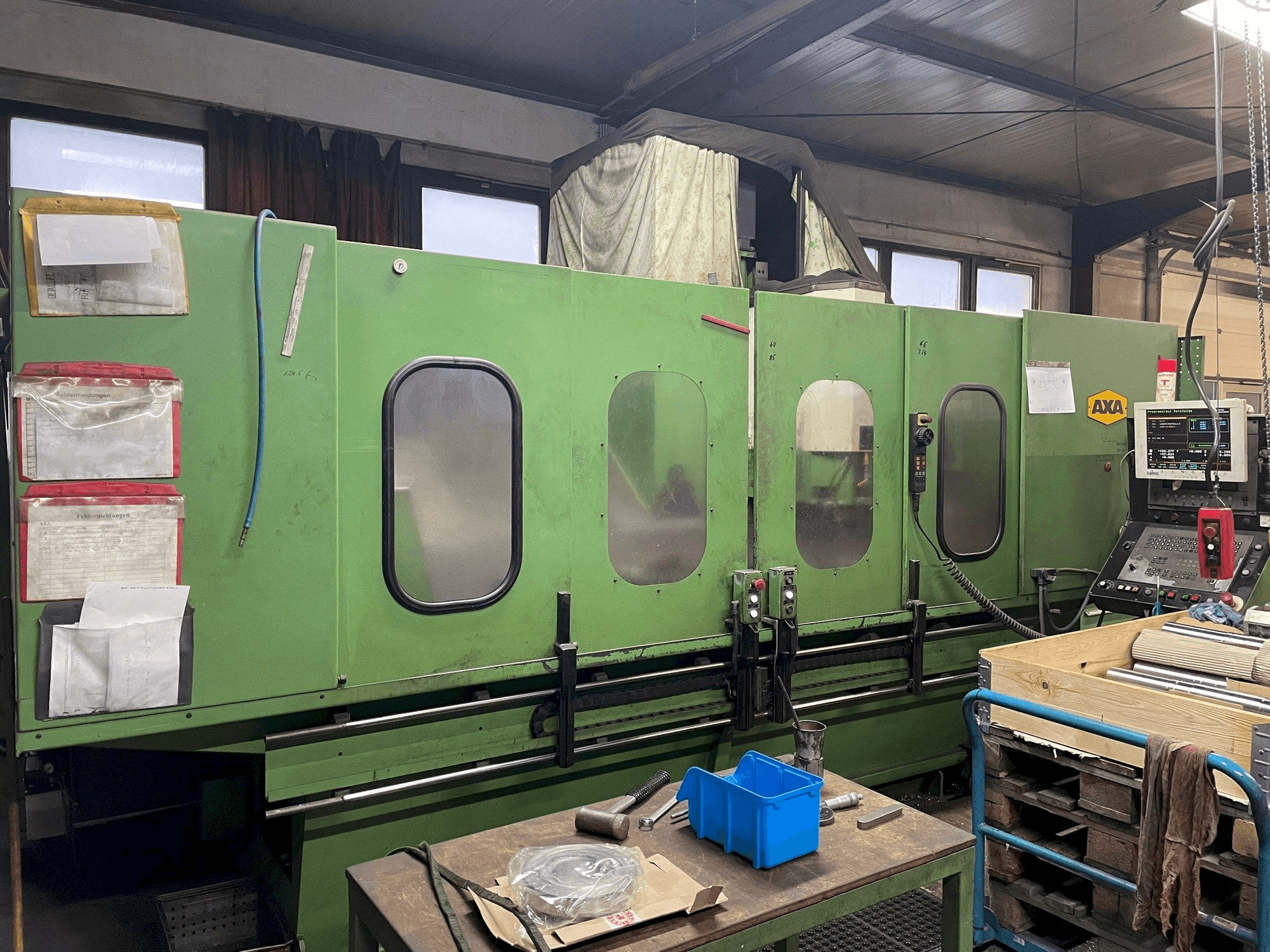 Makine AXA VSC 2 - Önden görünüm