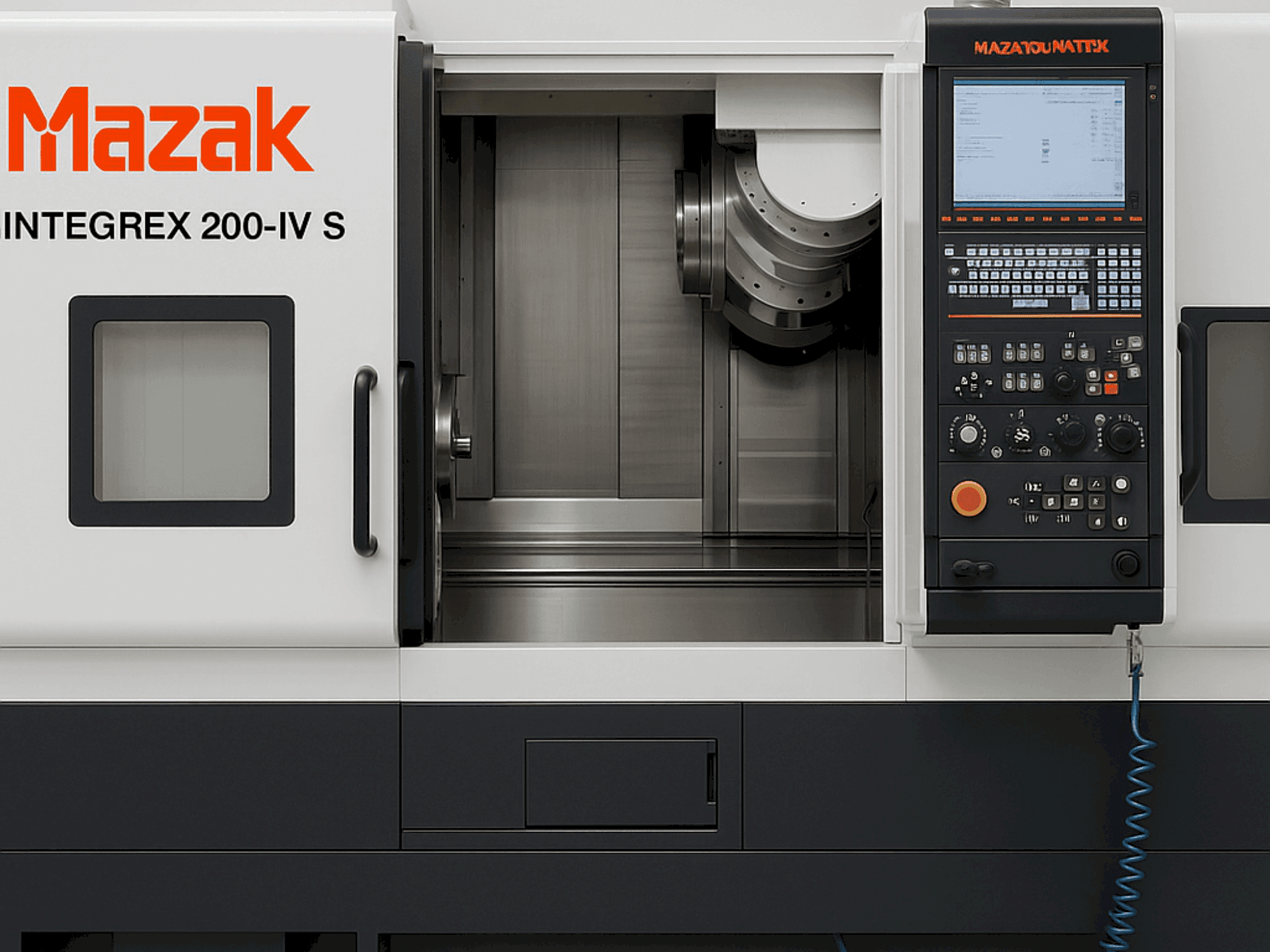 Makine Mazak Integer 200-IV S x 1000 - Önden görünüm