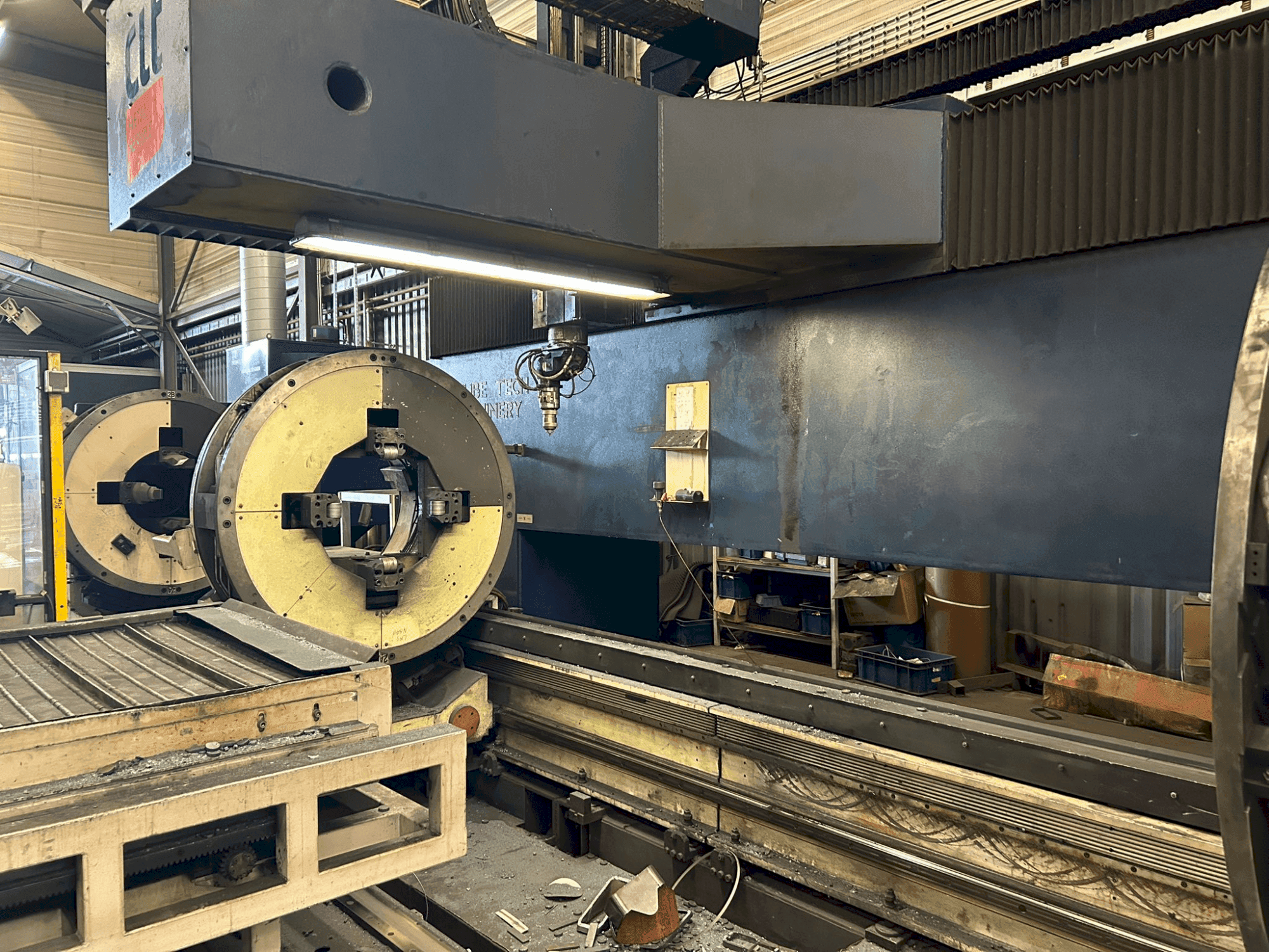 Makine TTM FL 600 3D - Önden görünüm