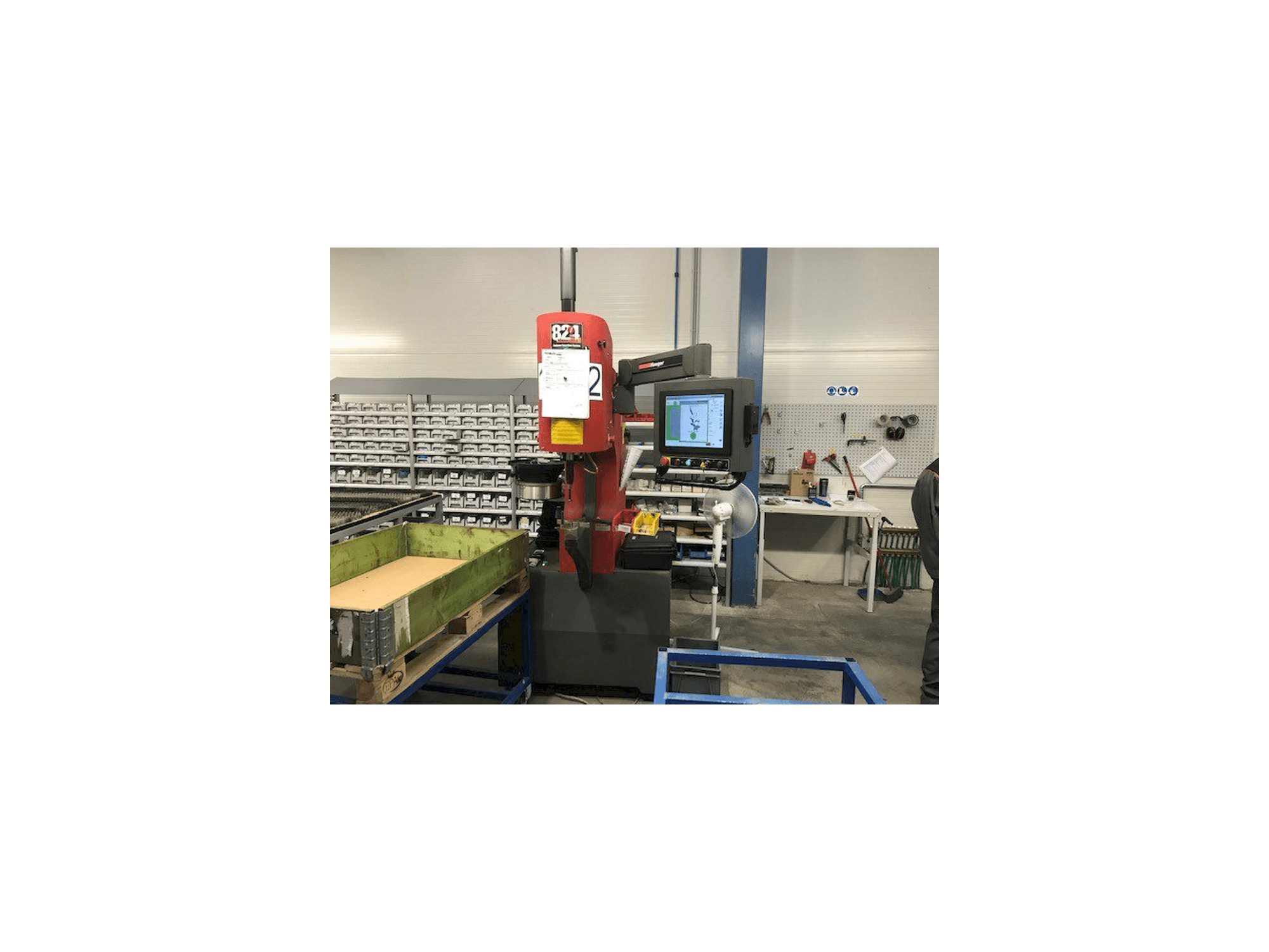 Makine Haeger WT-824 4e - Sol taraftaki görüntü