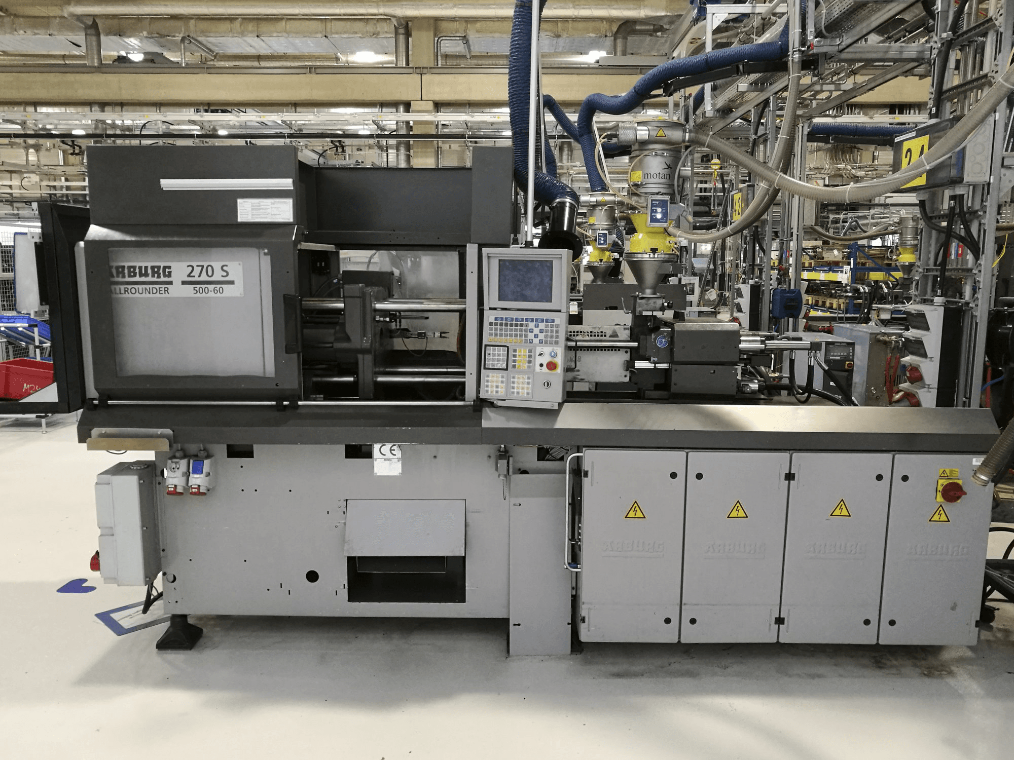 Makine Arburg - Önden görünüm 270S 500-60