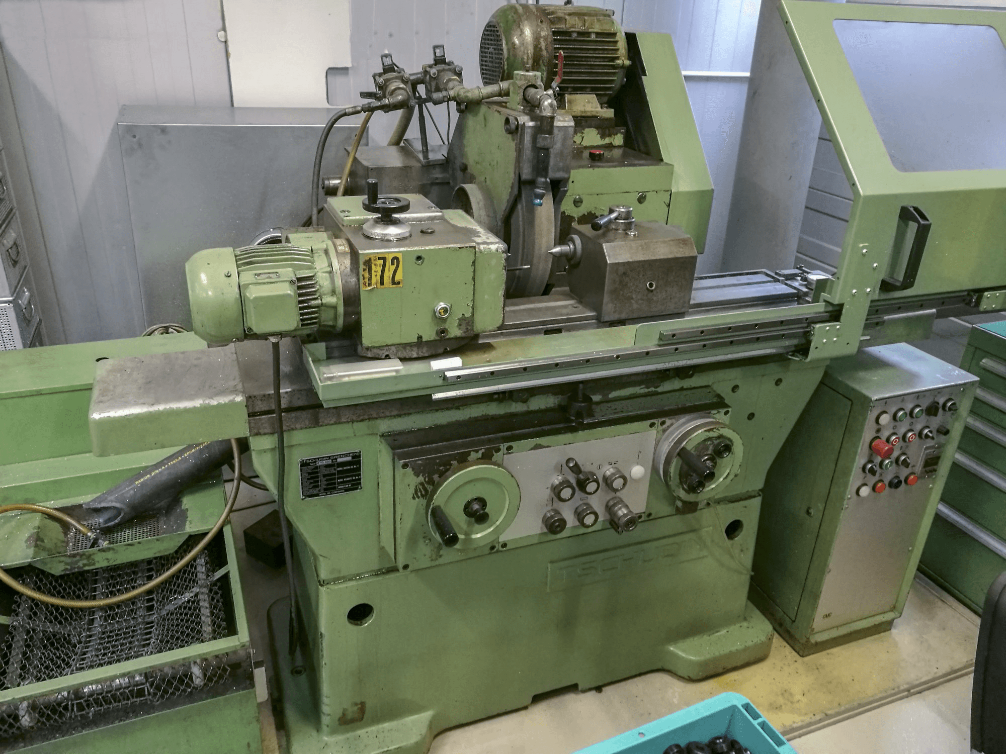 Makine 1 TSCHUDIN - Önden görünüm HTG 430
