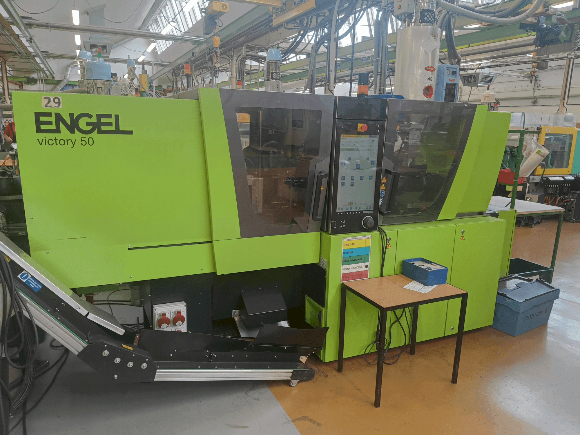 Makine Engel Victory 200/50 spex - Önden görünüm