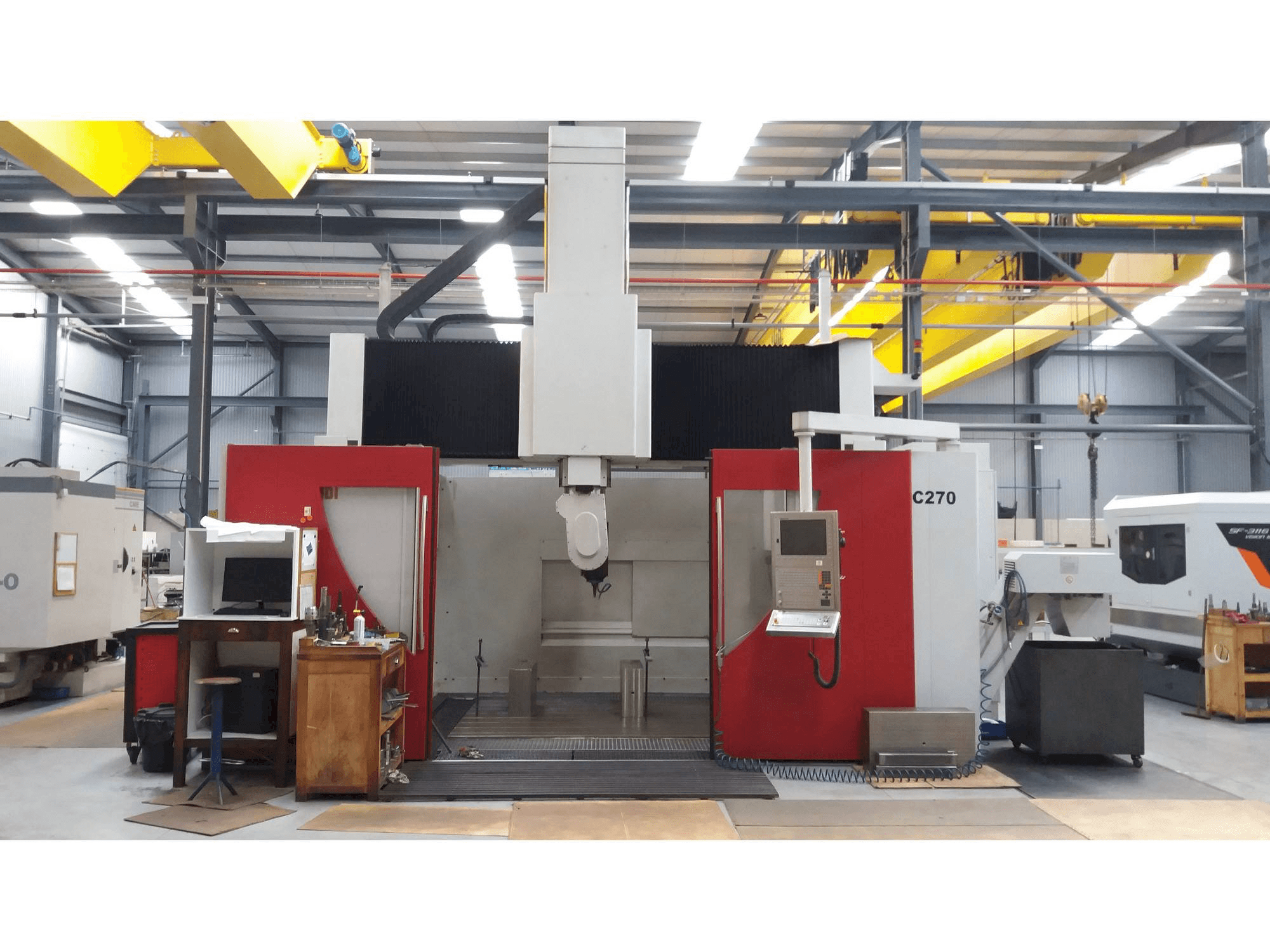 Makine Rambaudi RC 270 - Önden görünüm