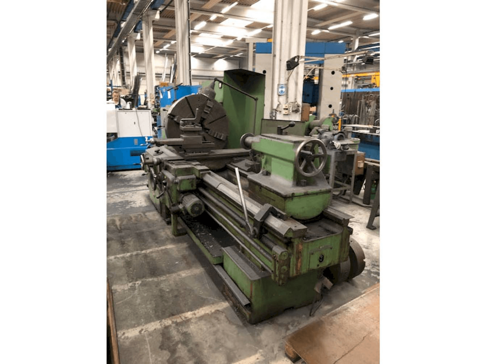 Makine DLZ 800 - Önden görünüm