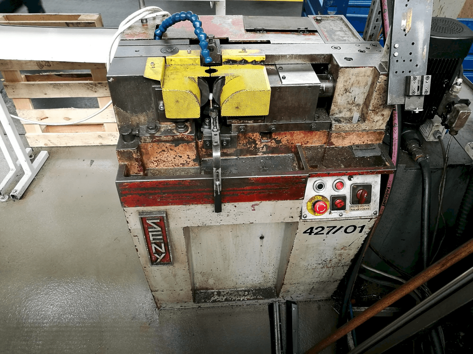 Makine SENY D30E - Önden görünüm