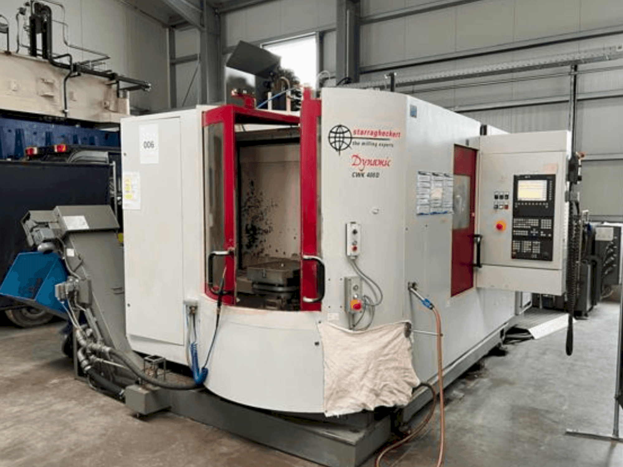 Makine Starrag Heckert Dynamic CWK 400D - Önden görünüm
