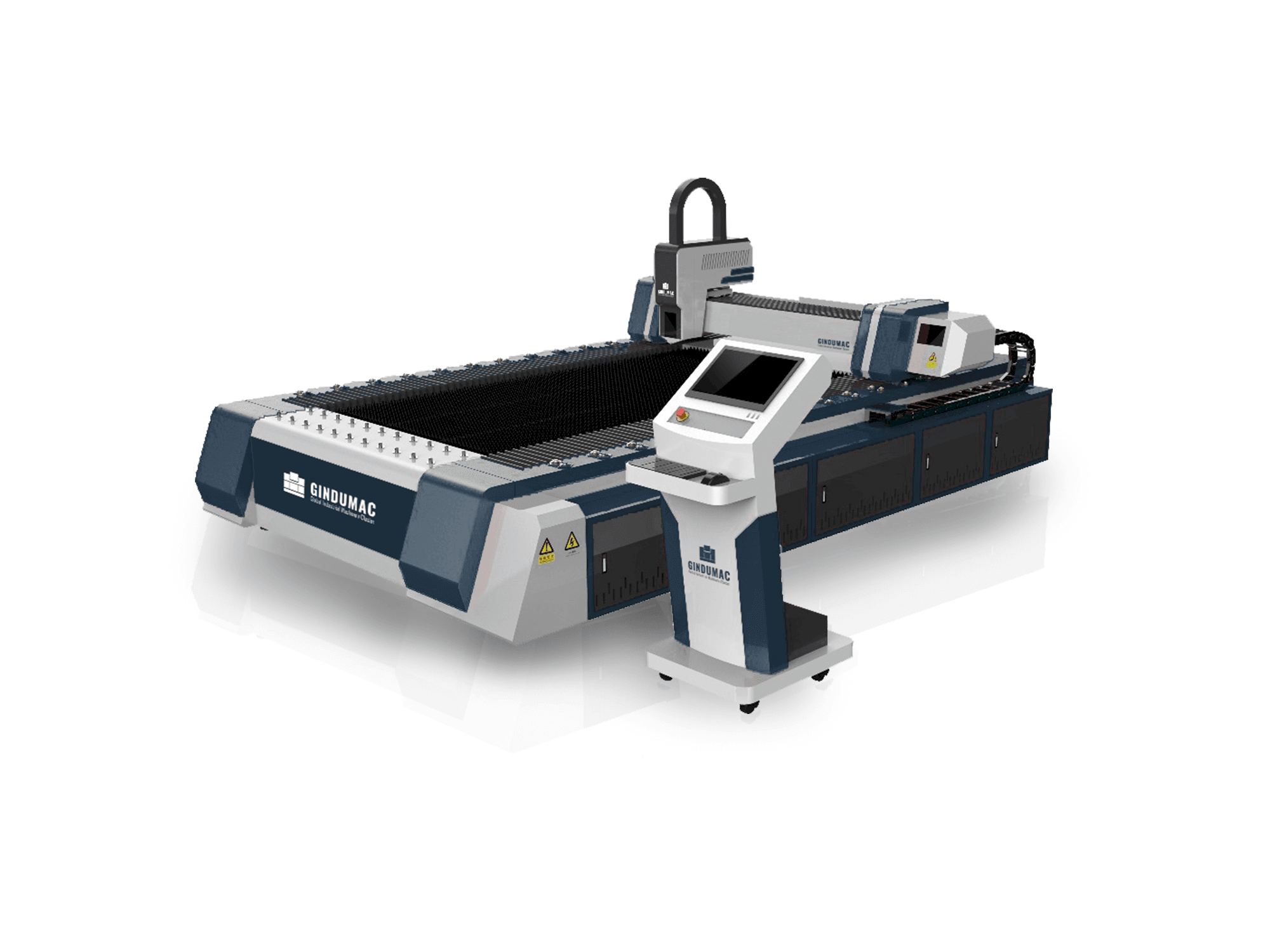 Makine GINDUMAC - Sağdan görünüm TREND 3015-700R