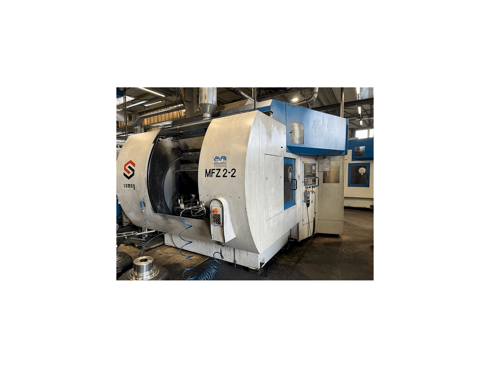 Makine SAMAG MFZ 2-2 - Önden görünüm