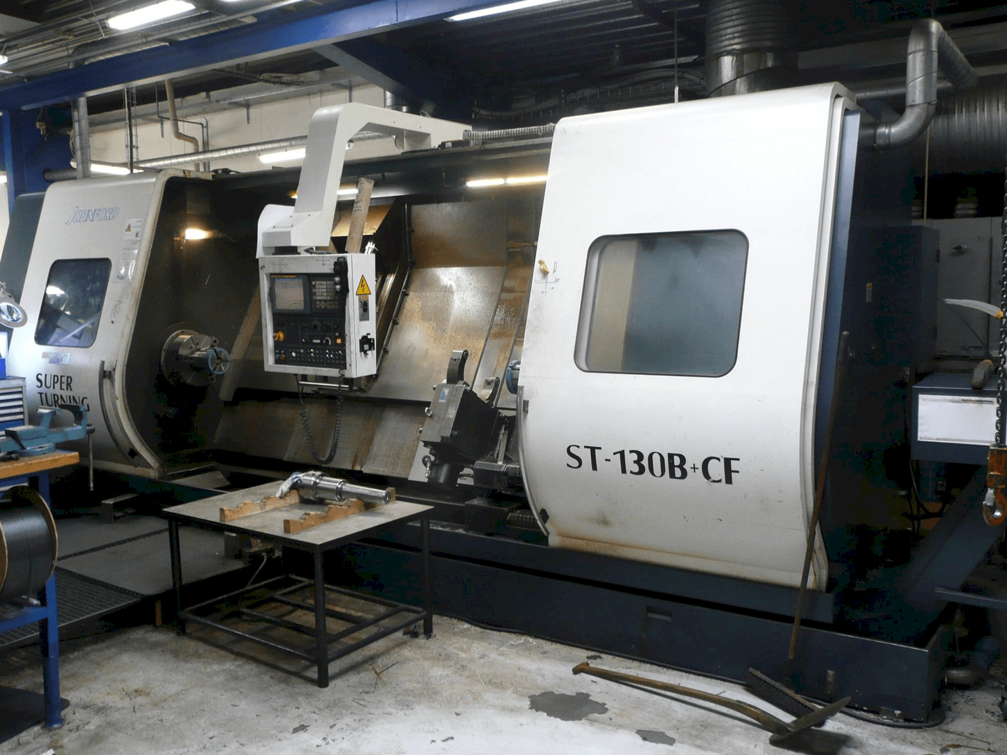 Makine Johnford ST-130 B+CF - Önden görünüm