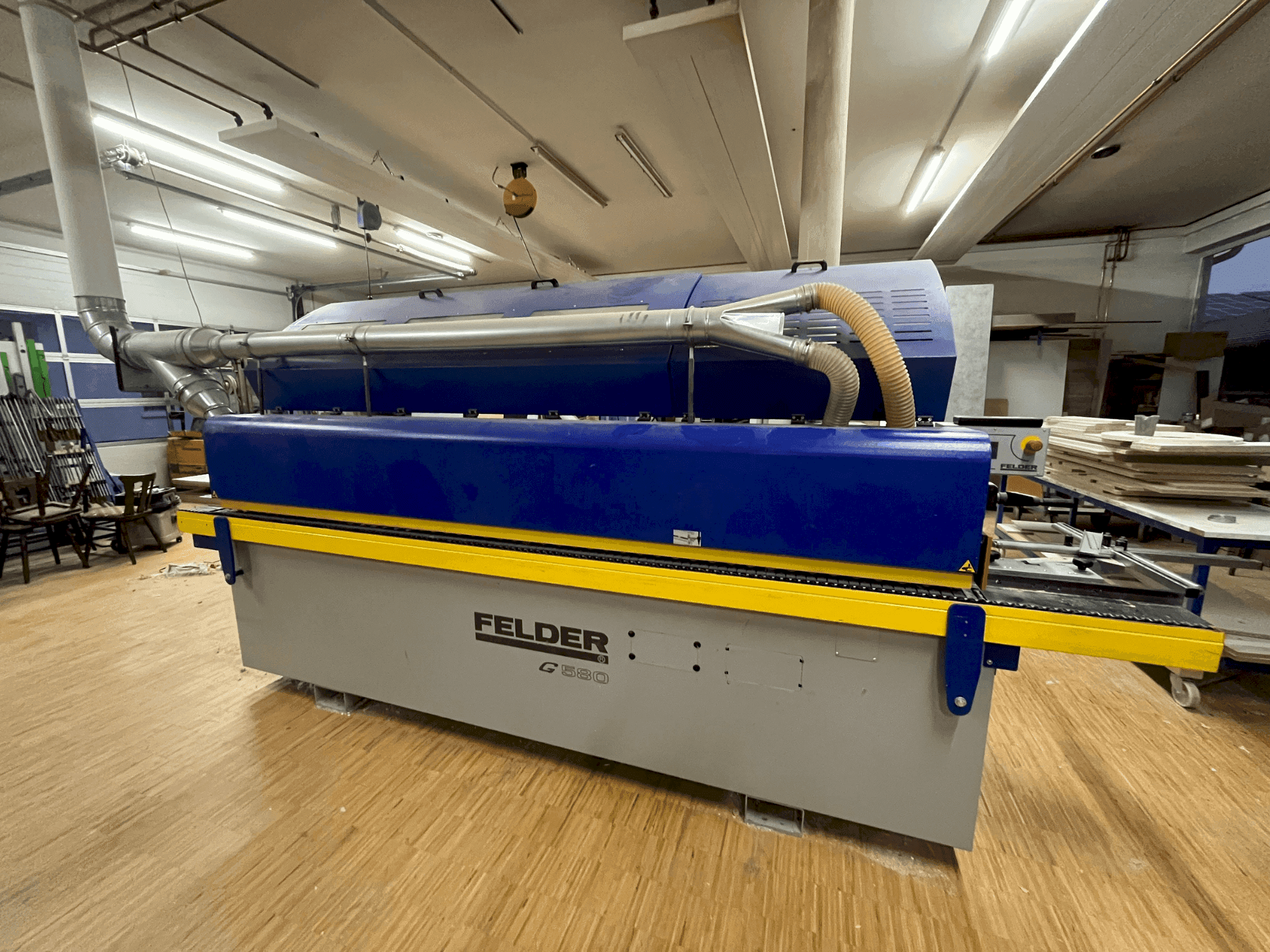 Makine FELDER MG580 - Önden görünüm