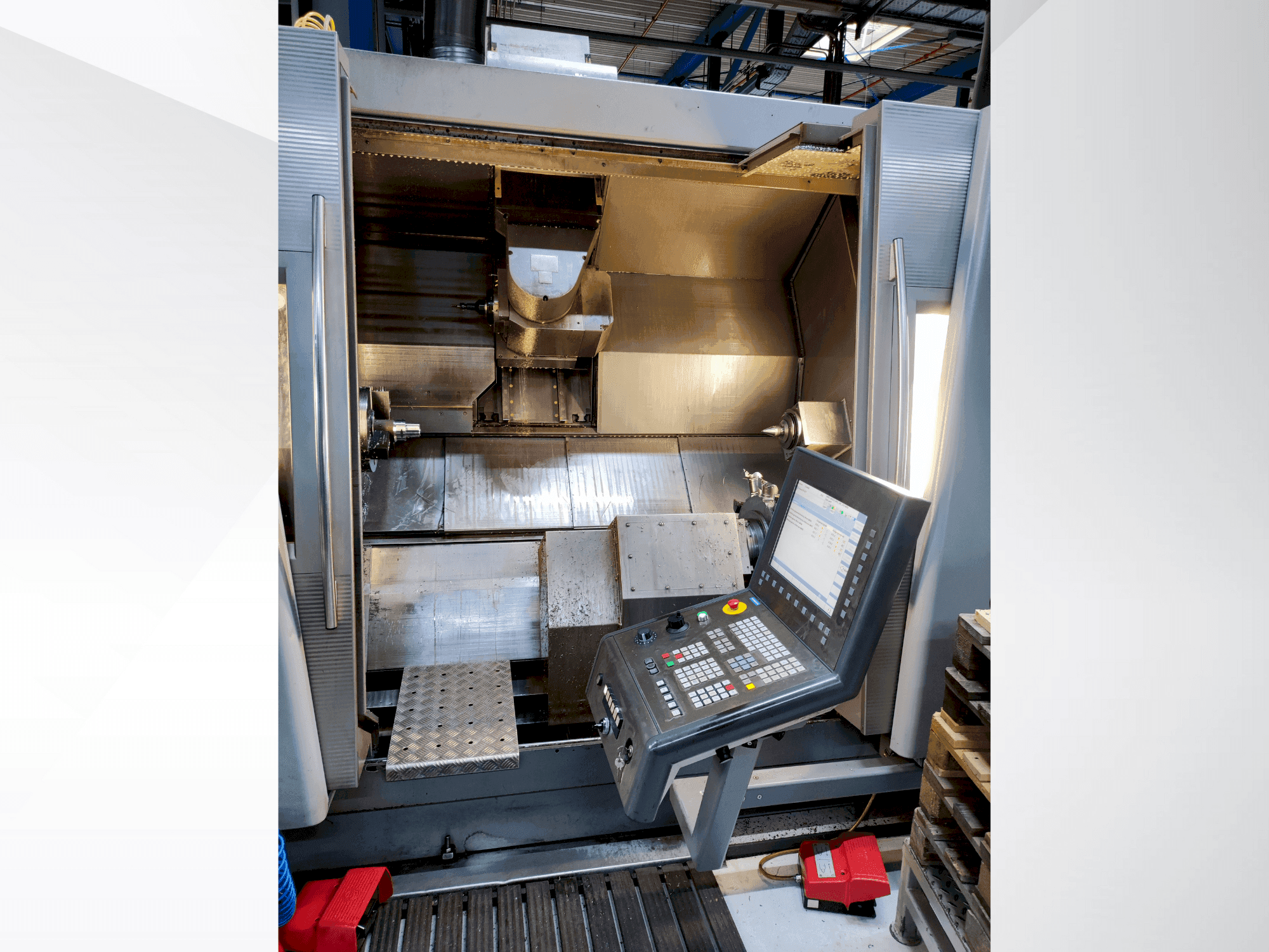 Makine Gildemeister GMX 400 linear - Önden görünüm