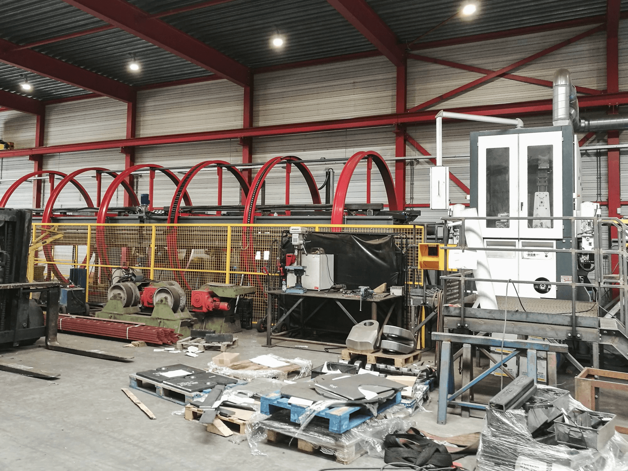 Makine TIMESAVERS - Önden görünüm 72-SERIE-2600-W