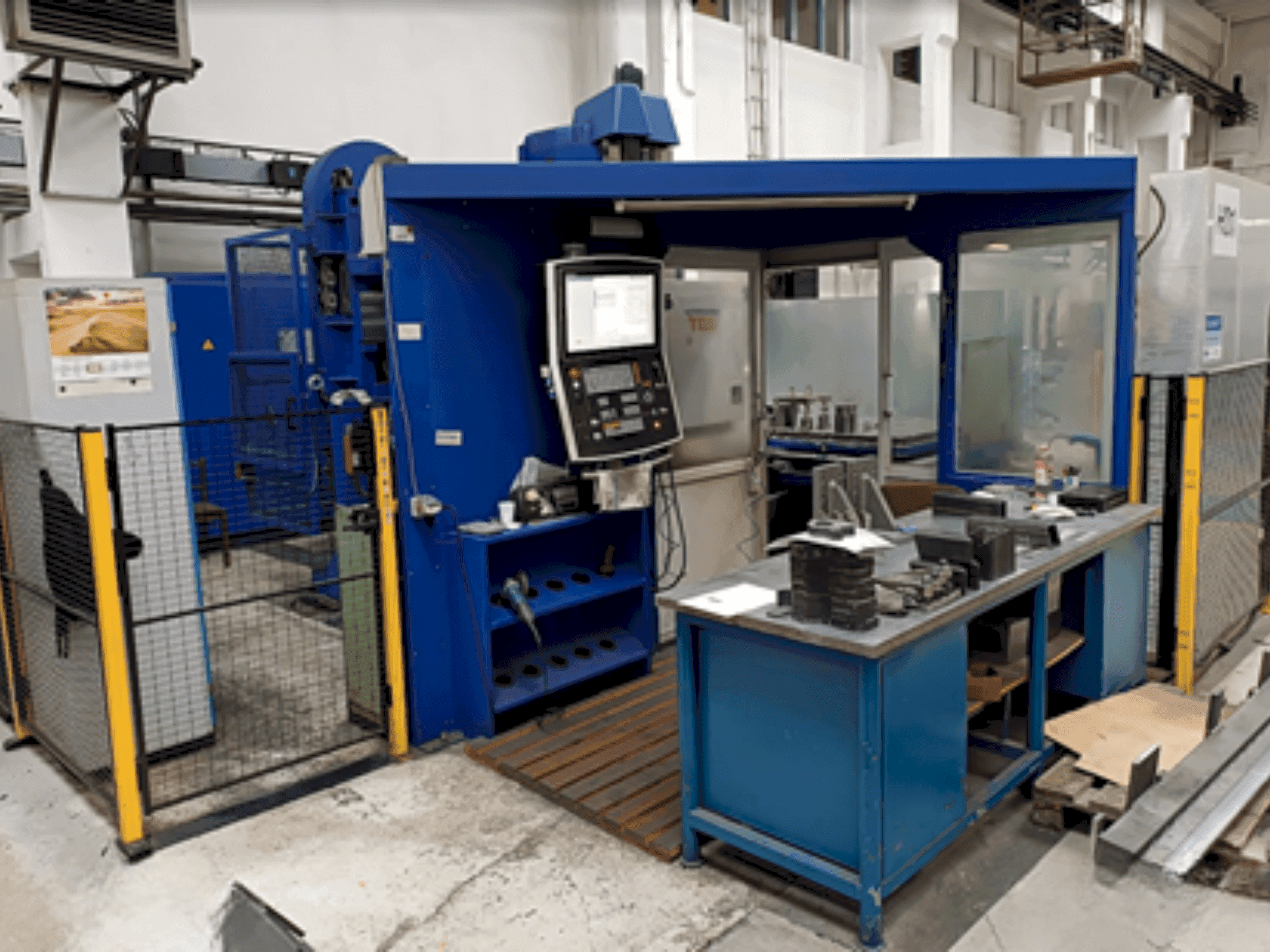 Makine TOS Varnsdorf WHQ 10 CNC - Önden görünüm