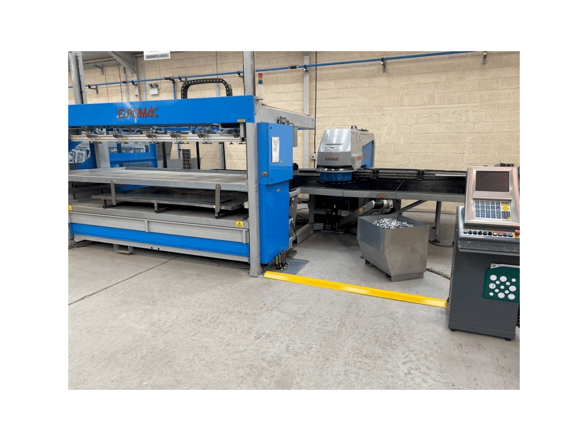 Makine Euromac MTX Flex 12 Hybrid - Önden görünüm