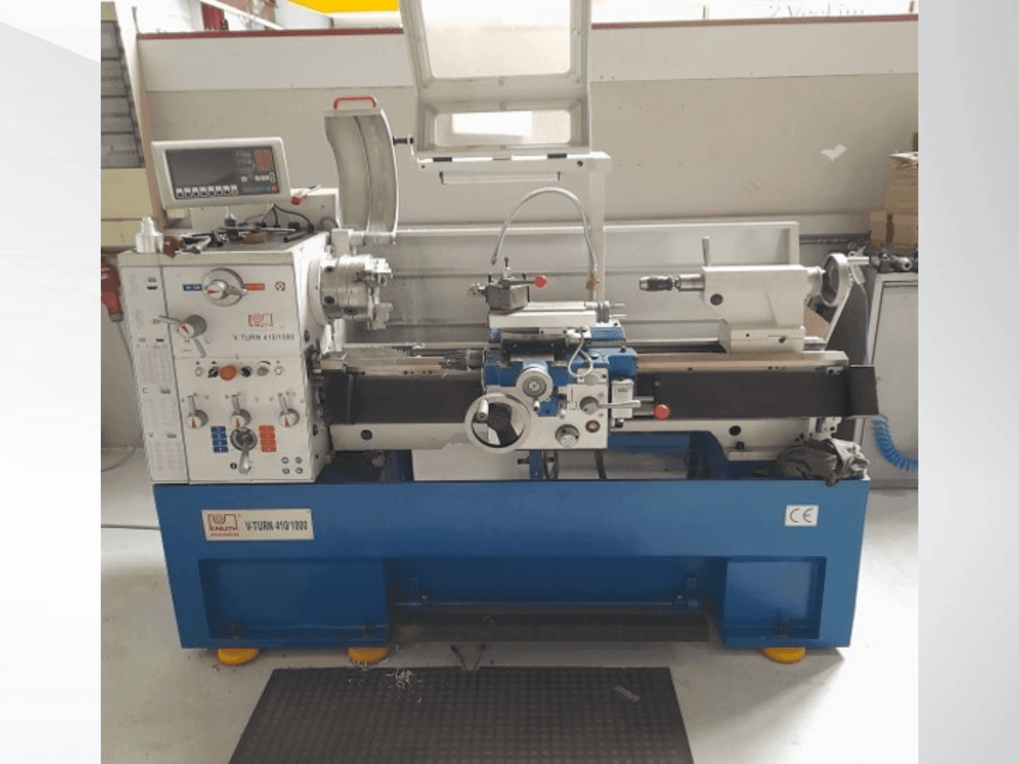 Makine KNUTH V-Turn 410/1000 - Önden görünüm