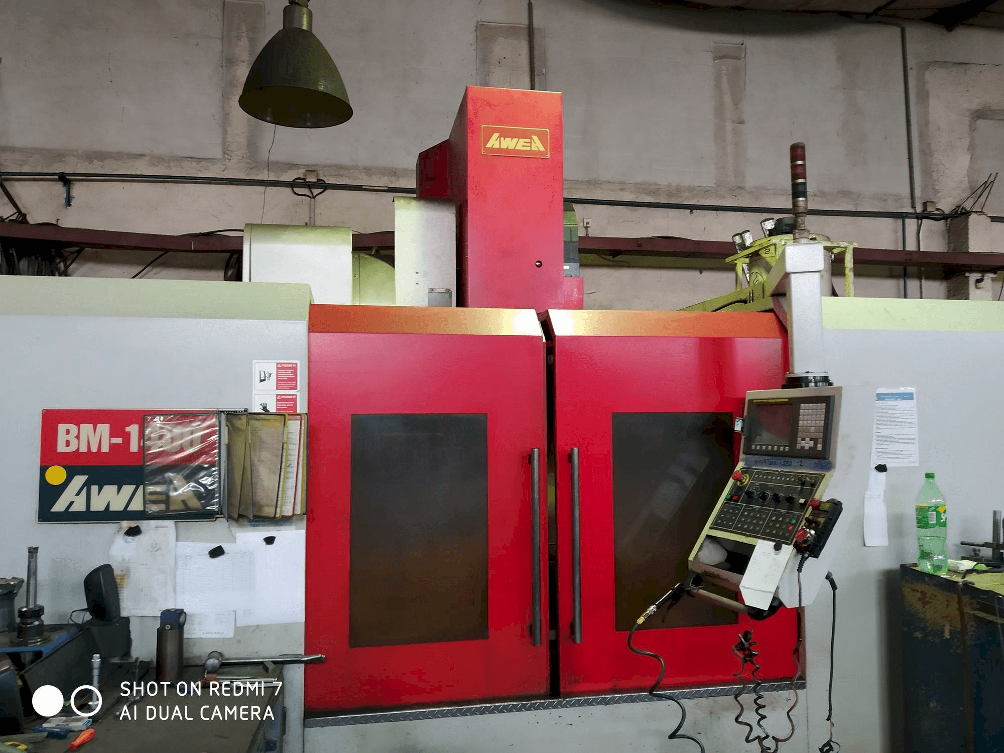 Makine AWEA BM-1400 - Önden görünüm