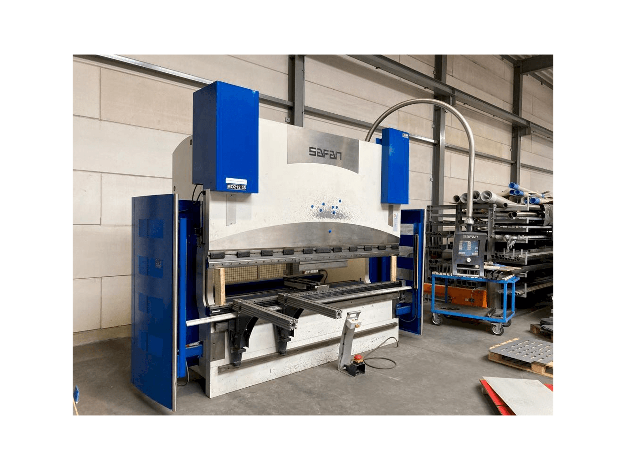 Makine Safan CNCL-K 170-3100 TS 2 - Önden görünüm