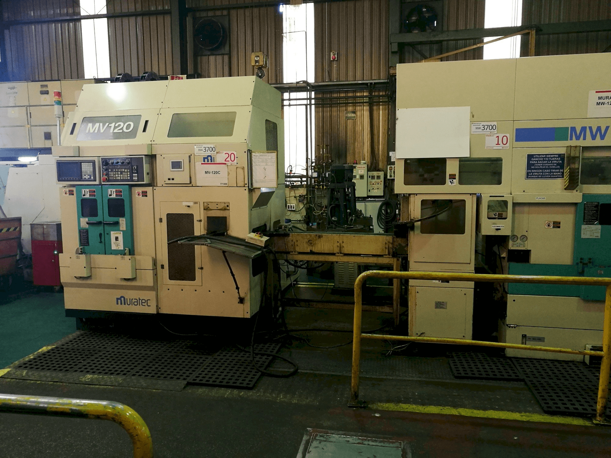 Makine Muratec MV120 - Önden görünüm