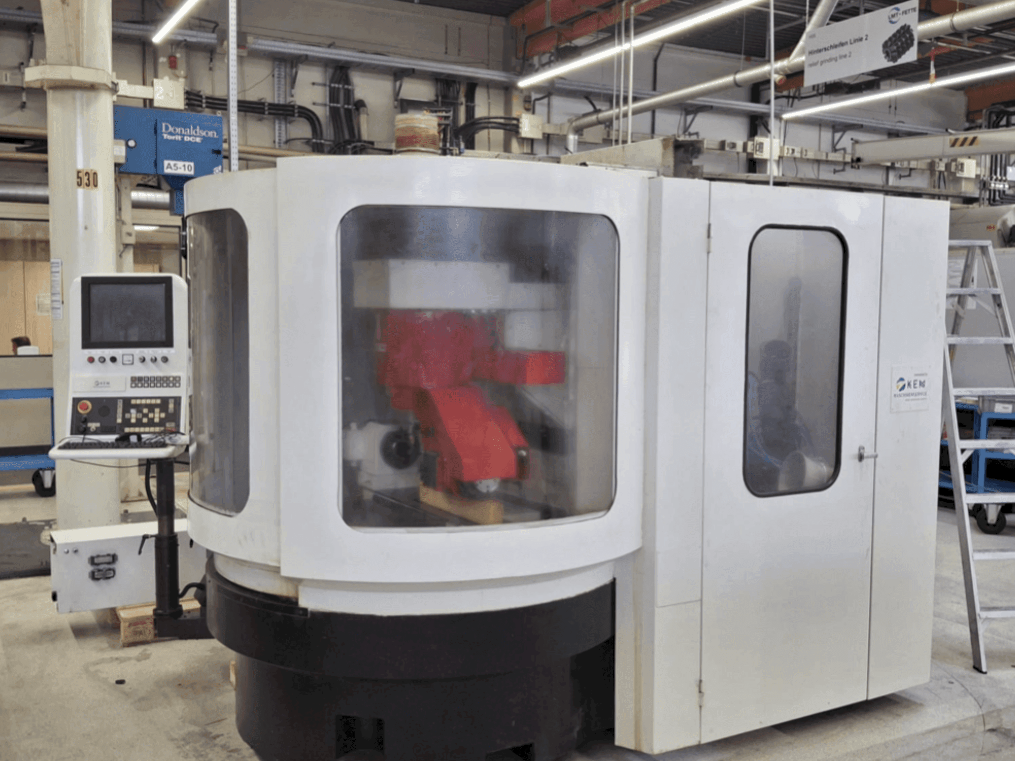 Makine SAACKE UWIID - Önden görünüm