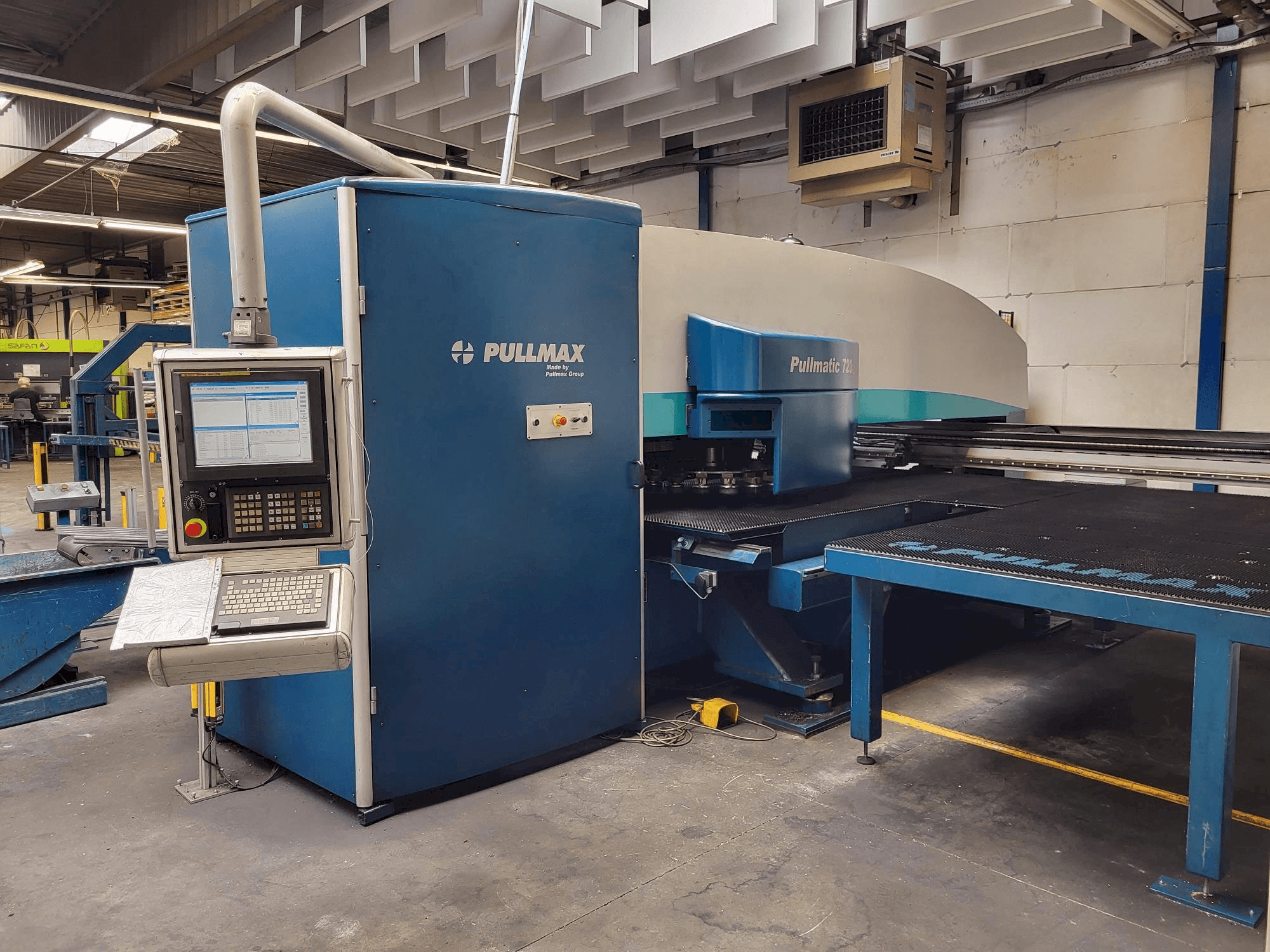 Makine Pullmax 720 - Önden görünüm