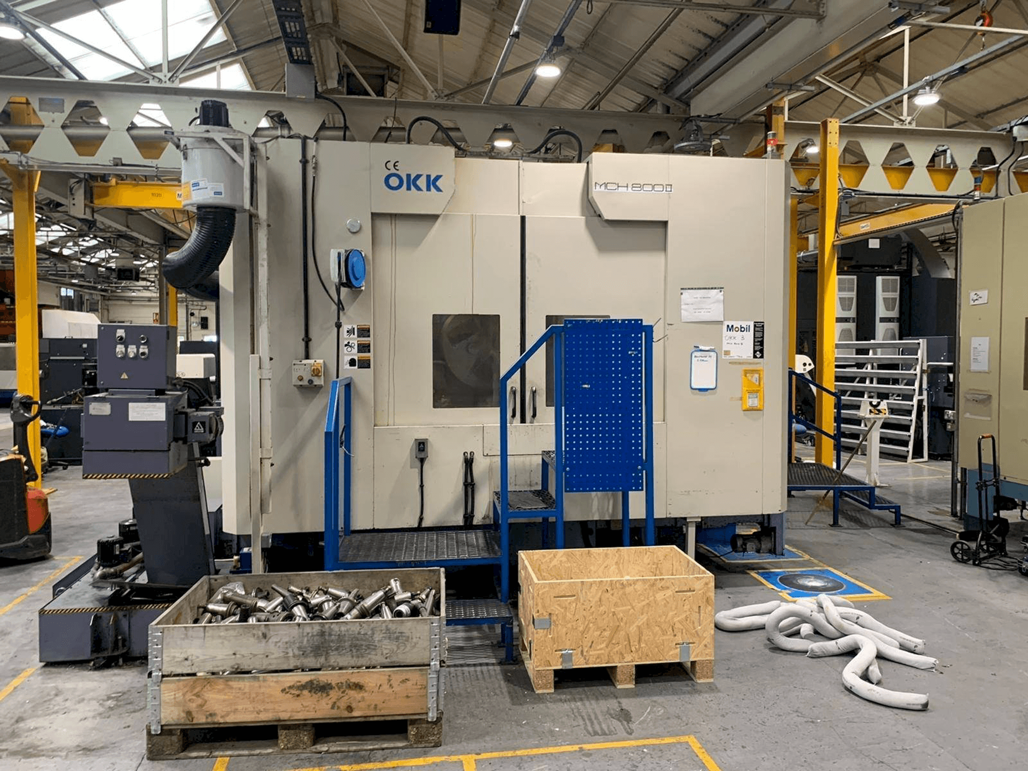 Makine OKK MCH 800II - Önden görünüm