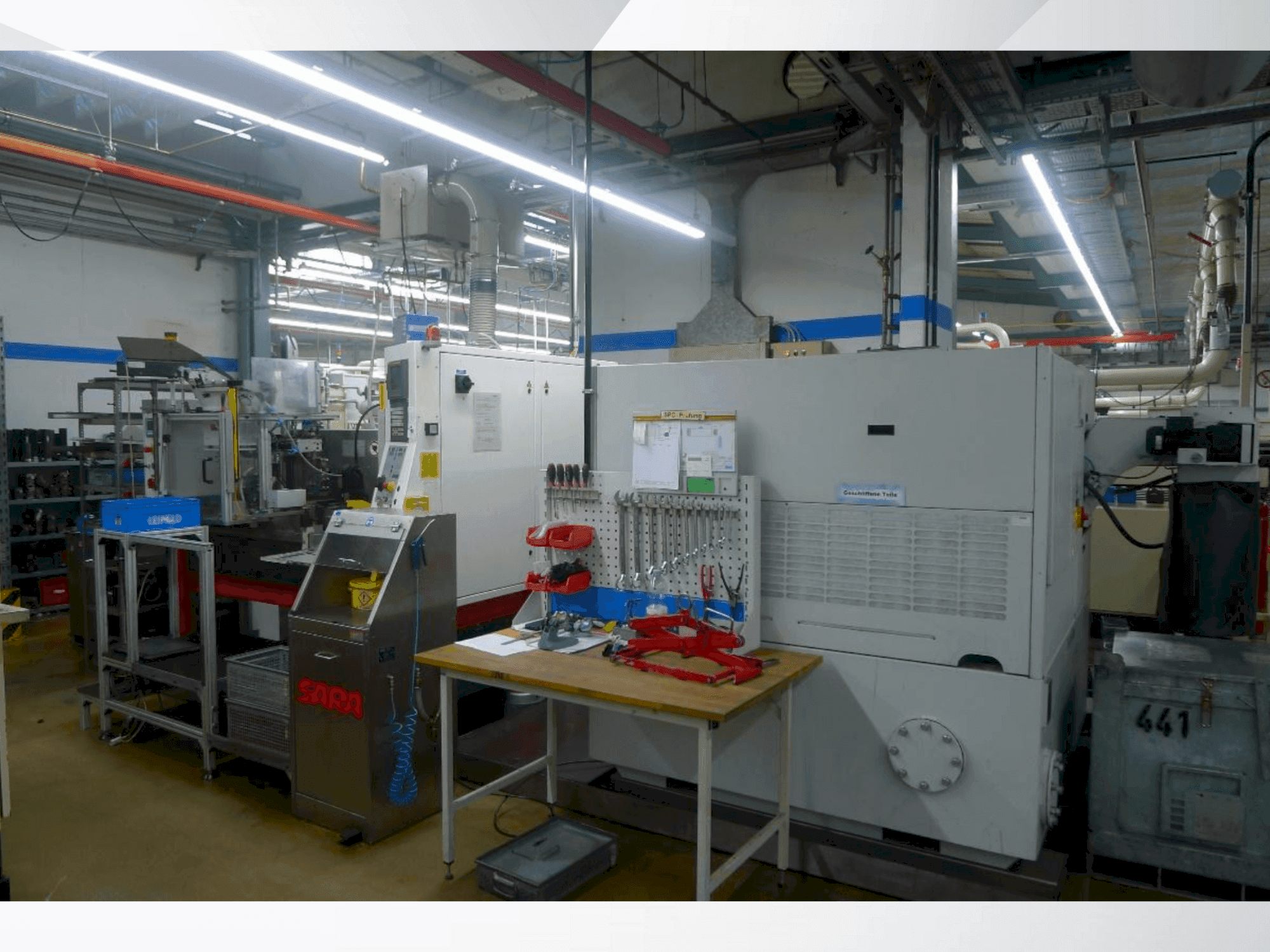 Makine TSCHUDIN ecoLine 400 - Yan görünüm