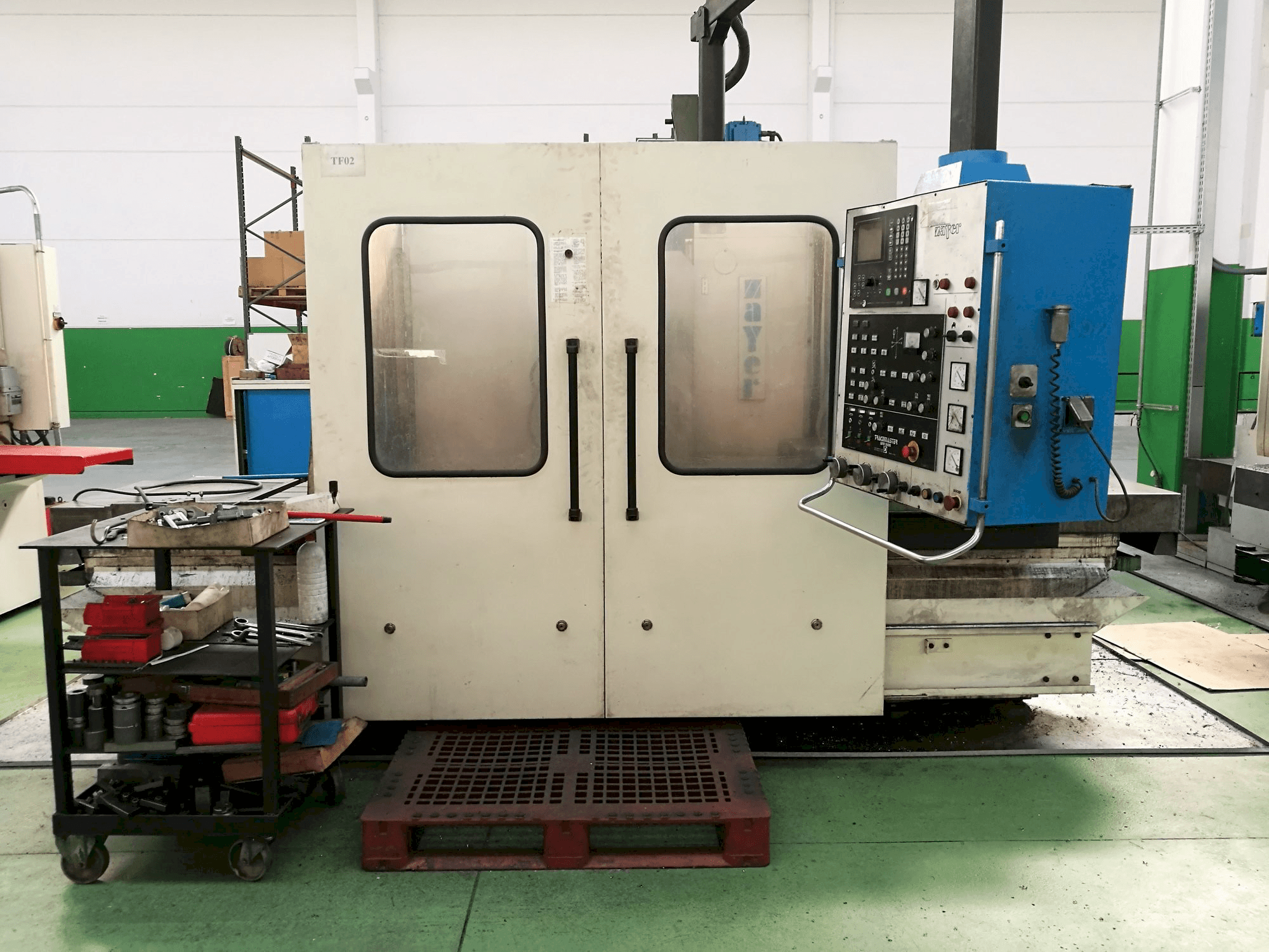 Makine Zayer 3000 AF3 - Önden görünüm