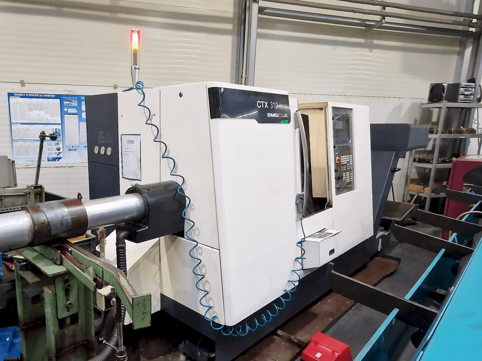 Makine DMG CTX 310 ecoline - Sol taraftaki görüntü