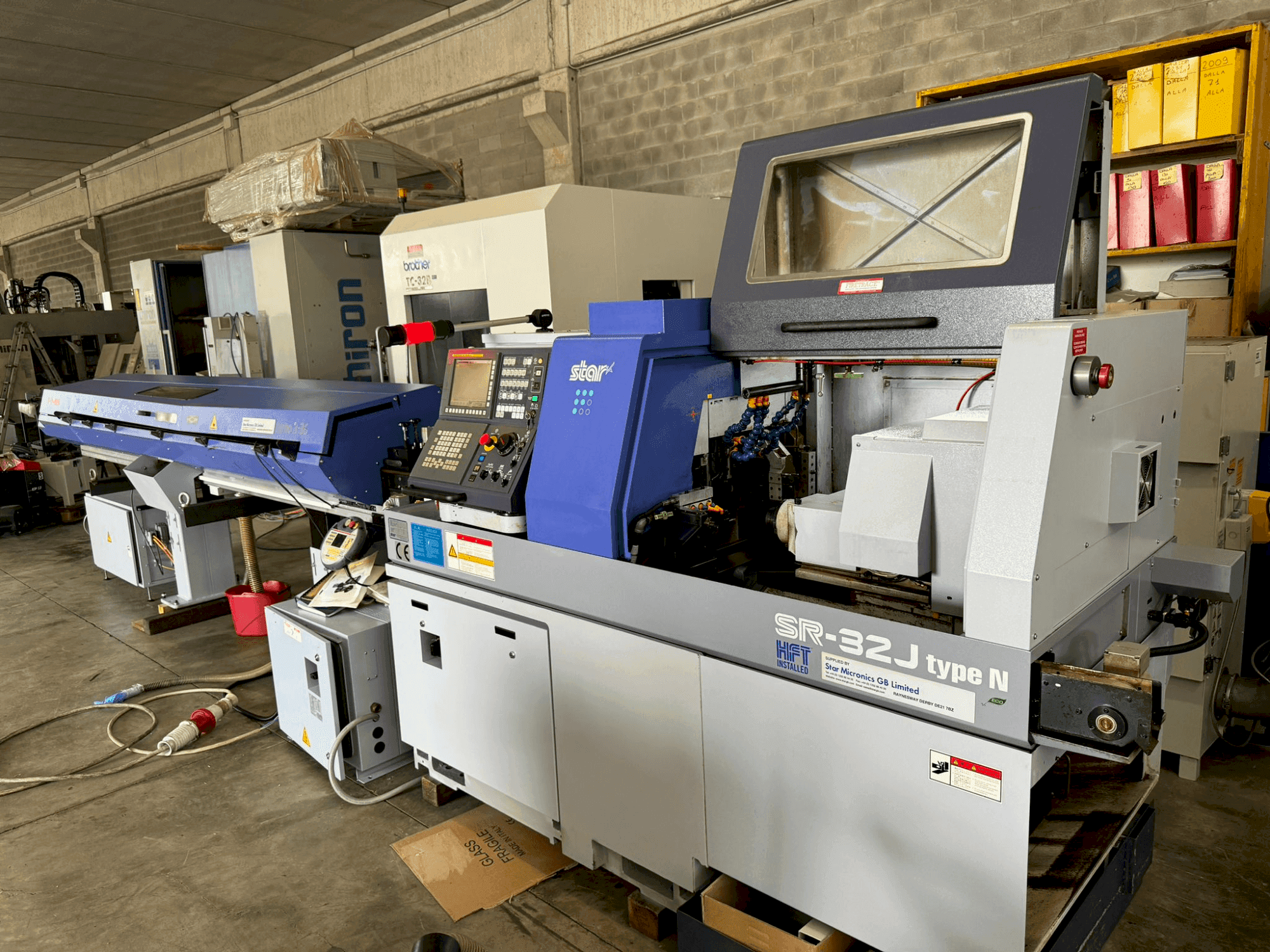 Makine Star SR-32J type N - Önden görünüm