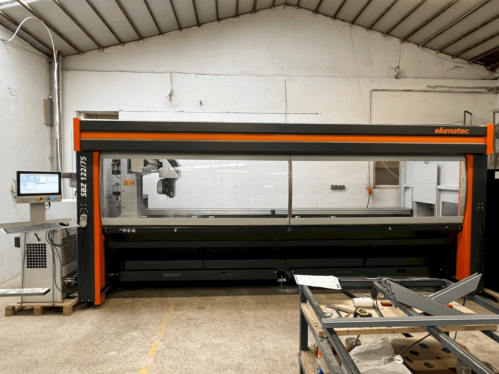 Makine Elumatec SBZ 122/75 - Önden görünüm