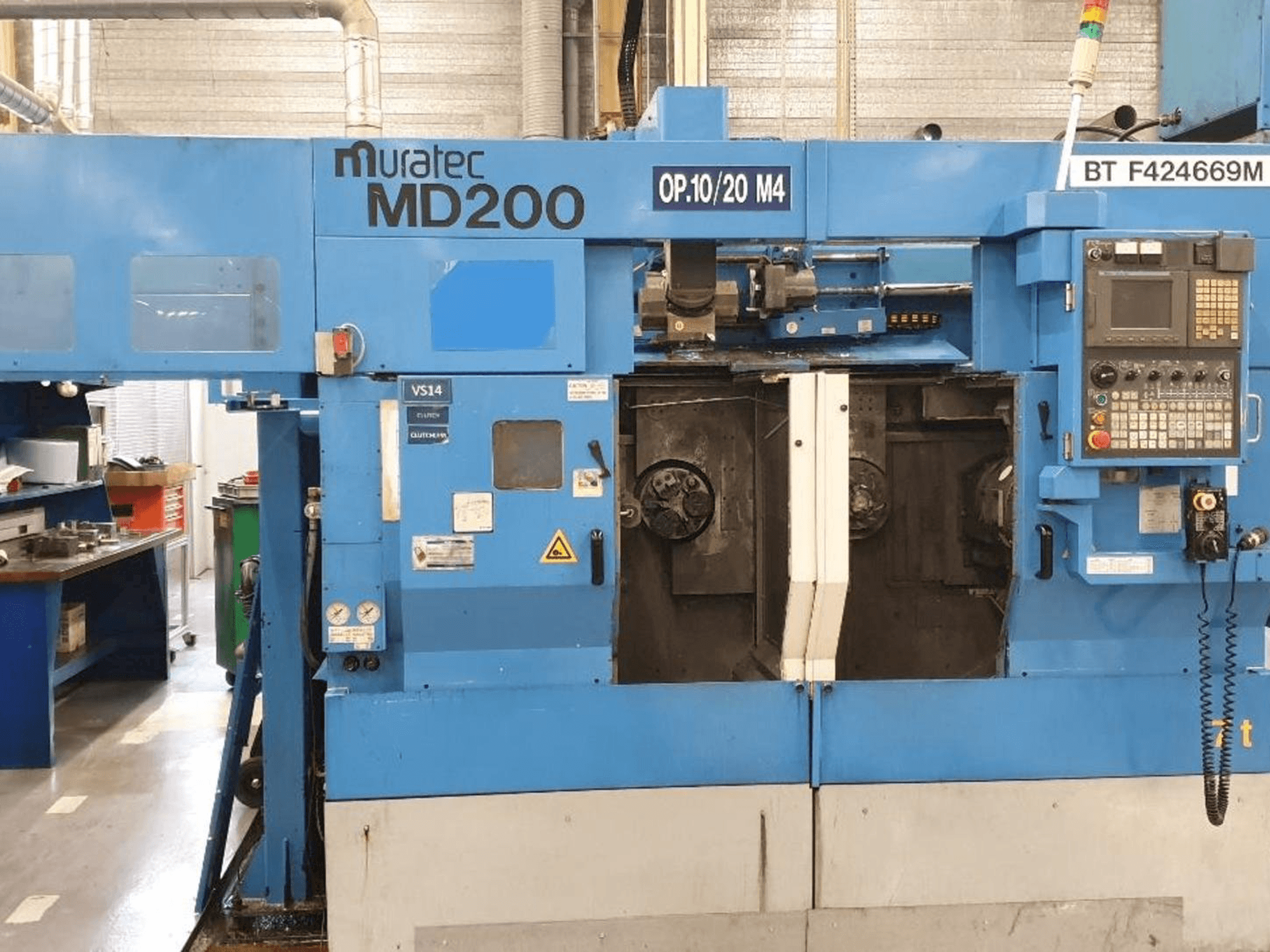 Makine Muratec MD200 - Önden görünüm